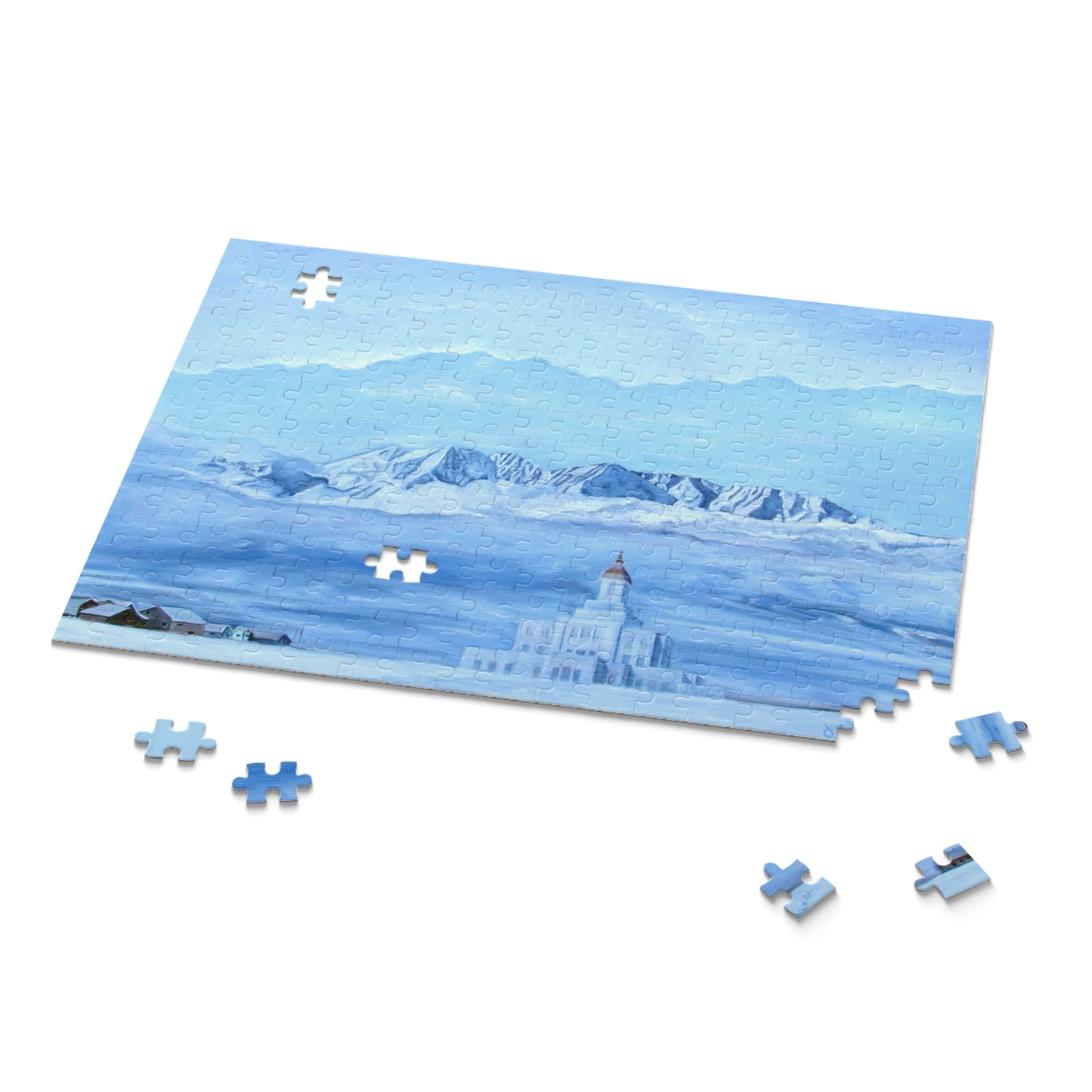 Puzzle--Deseret Peak Temple by Jane Autry (120, 252, 500-Piece)