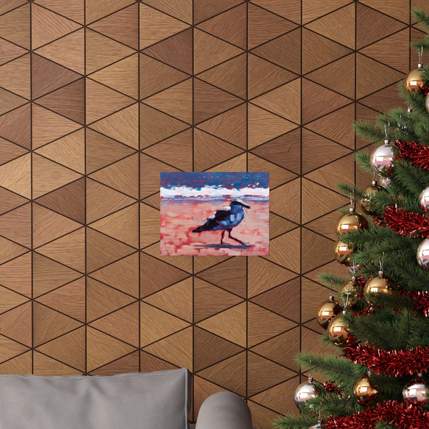 Premium Matte Print, Seagull, by Shellece Durfee