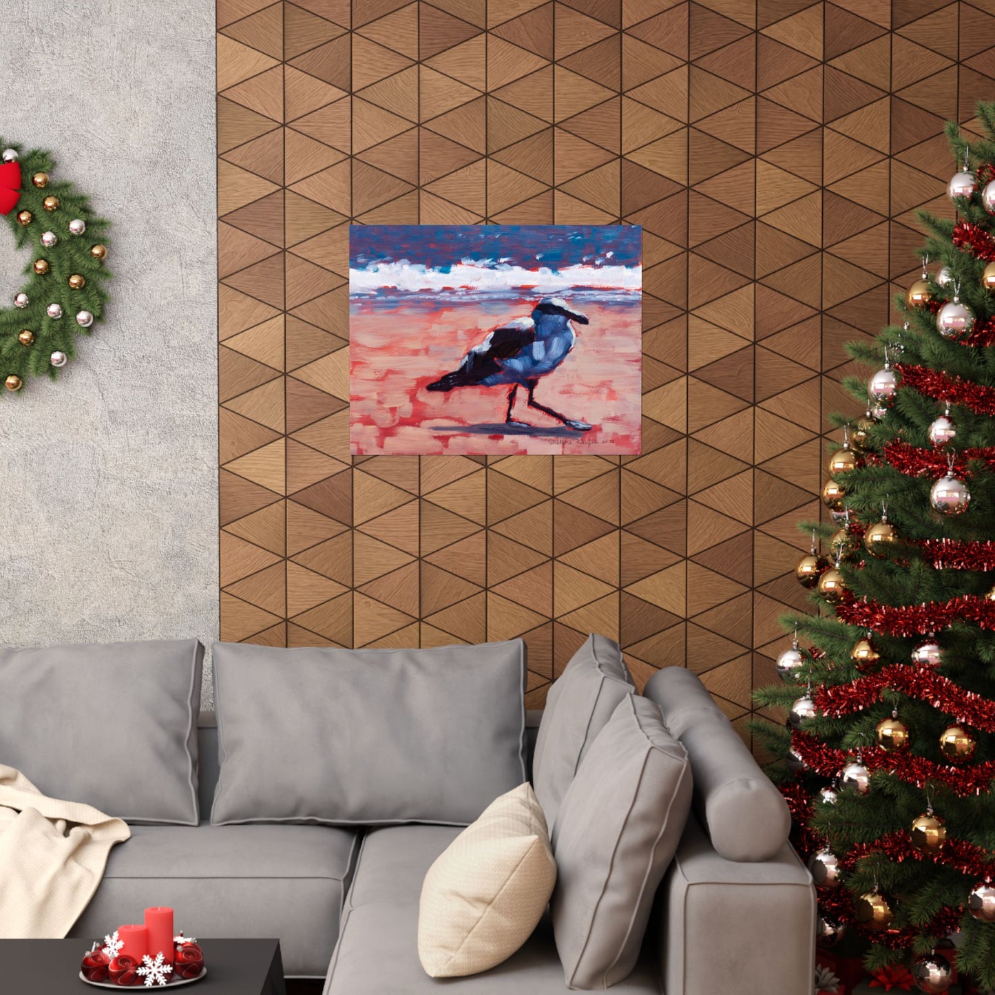 Premium Matte Print, Seagull, by Shellece Durfee