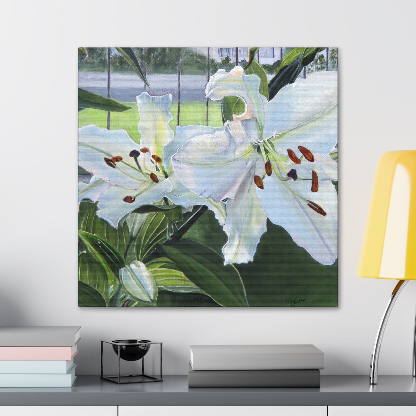 Luscious Lilies, by Jane Autry, Canvas Gallery Wrap