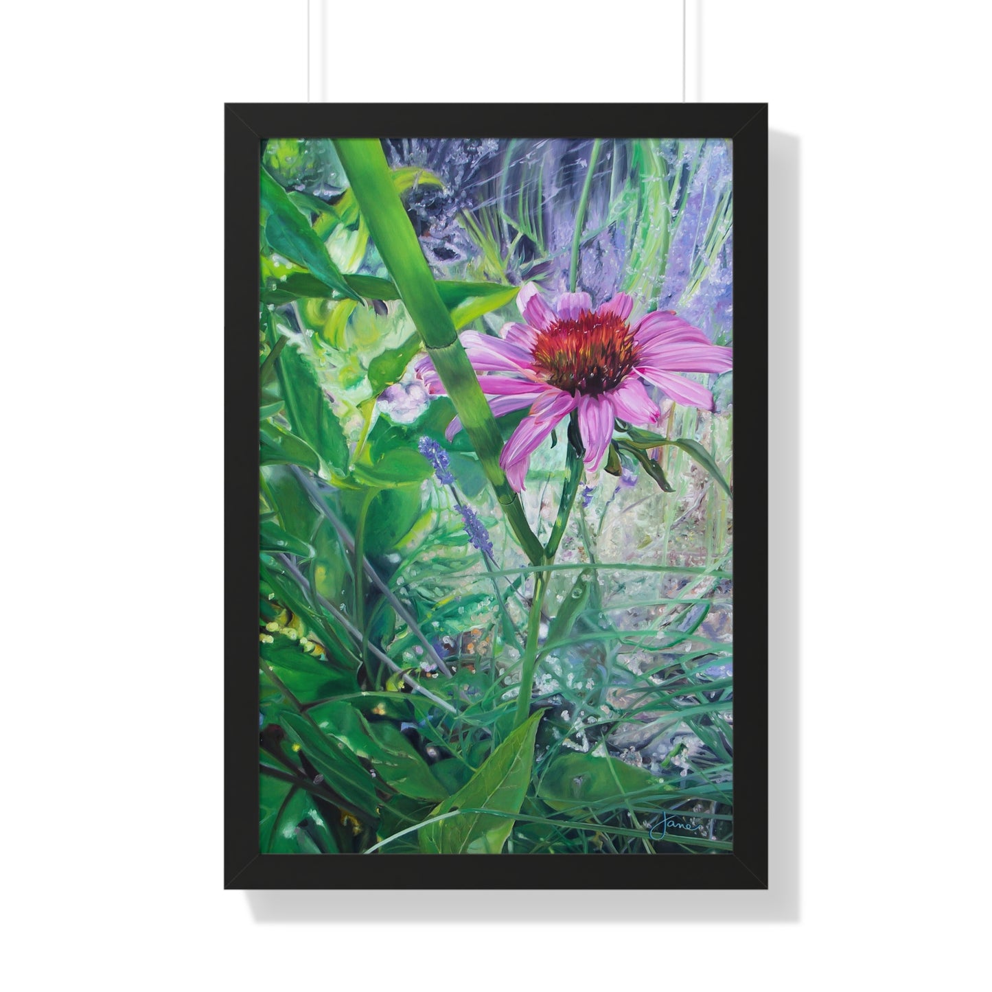 Garden Party by Jane Autry, Framed Matte Paper Print
