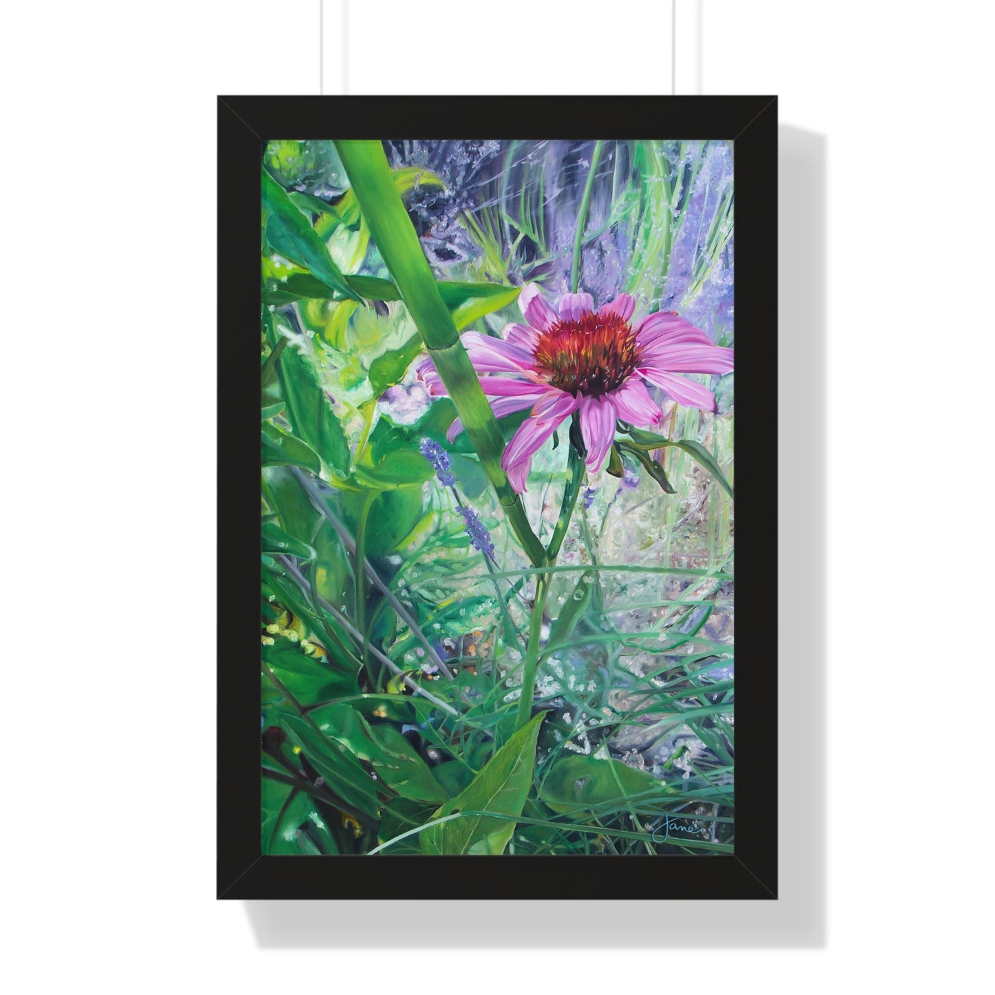 Garden Party by Jane Autry, Framed Matte Paper Print