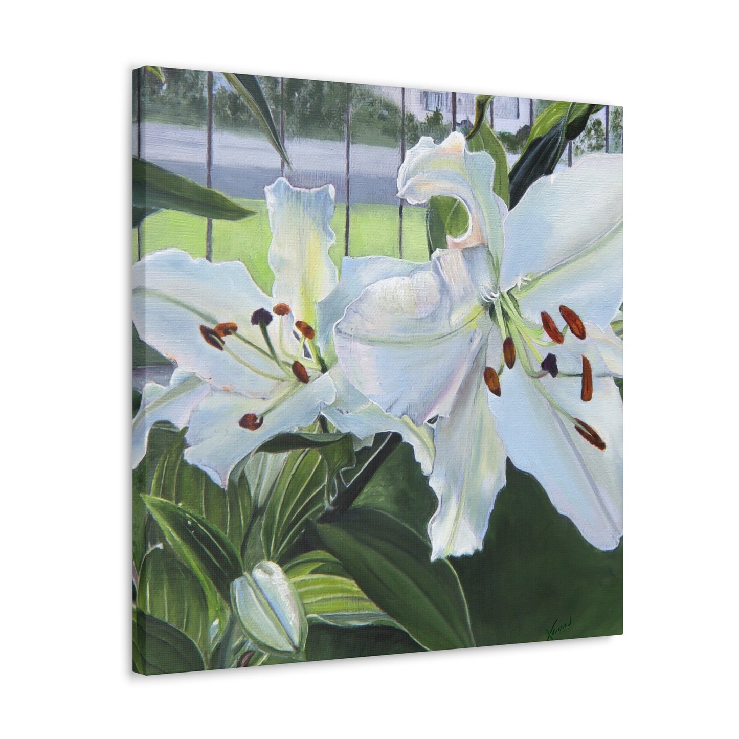 Luscious Lilies, by Jane Autry, Canvas Gallery Wrap