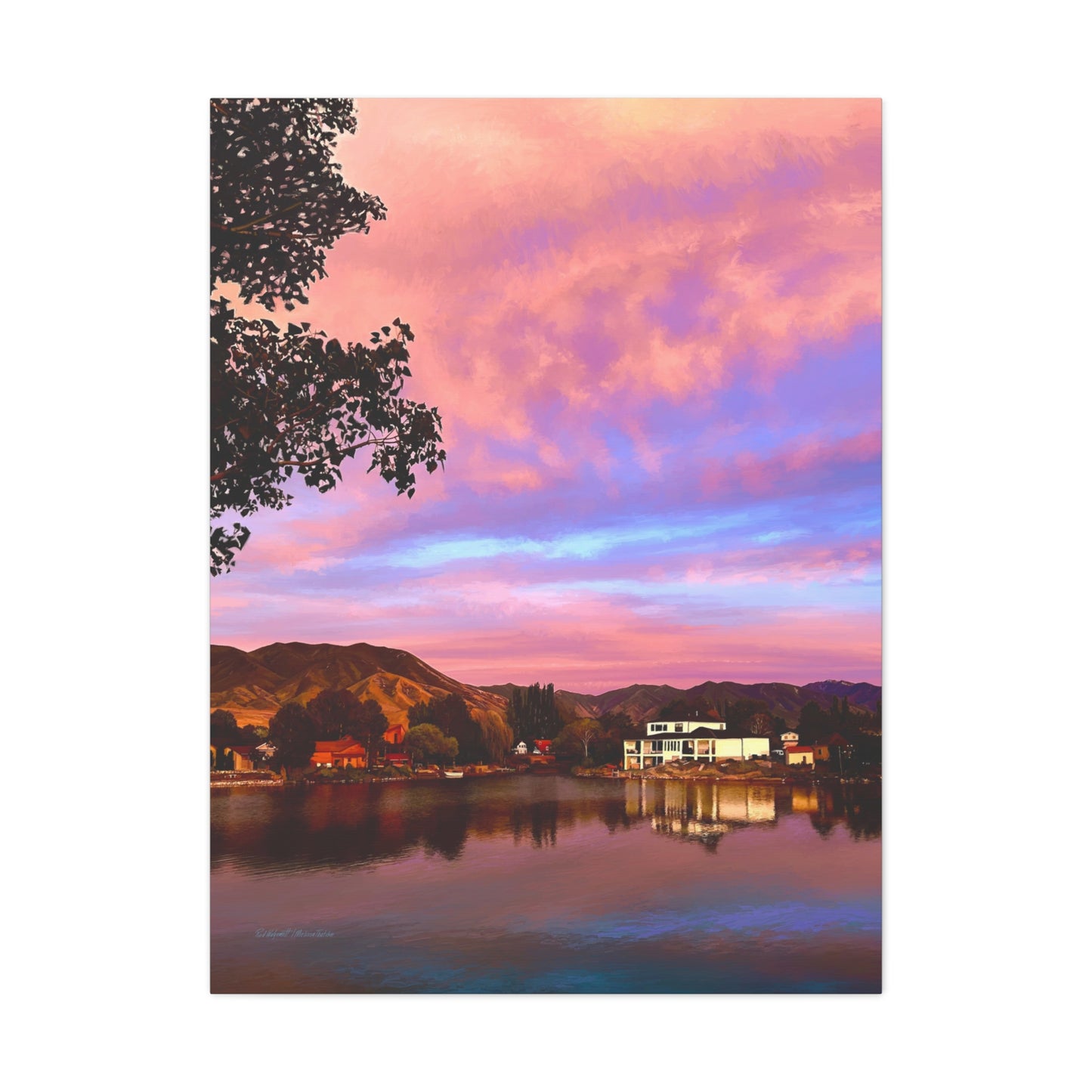 Melissa's Sunset, by Rod Walgamott, Canvas Gallery Wrap