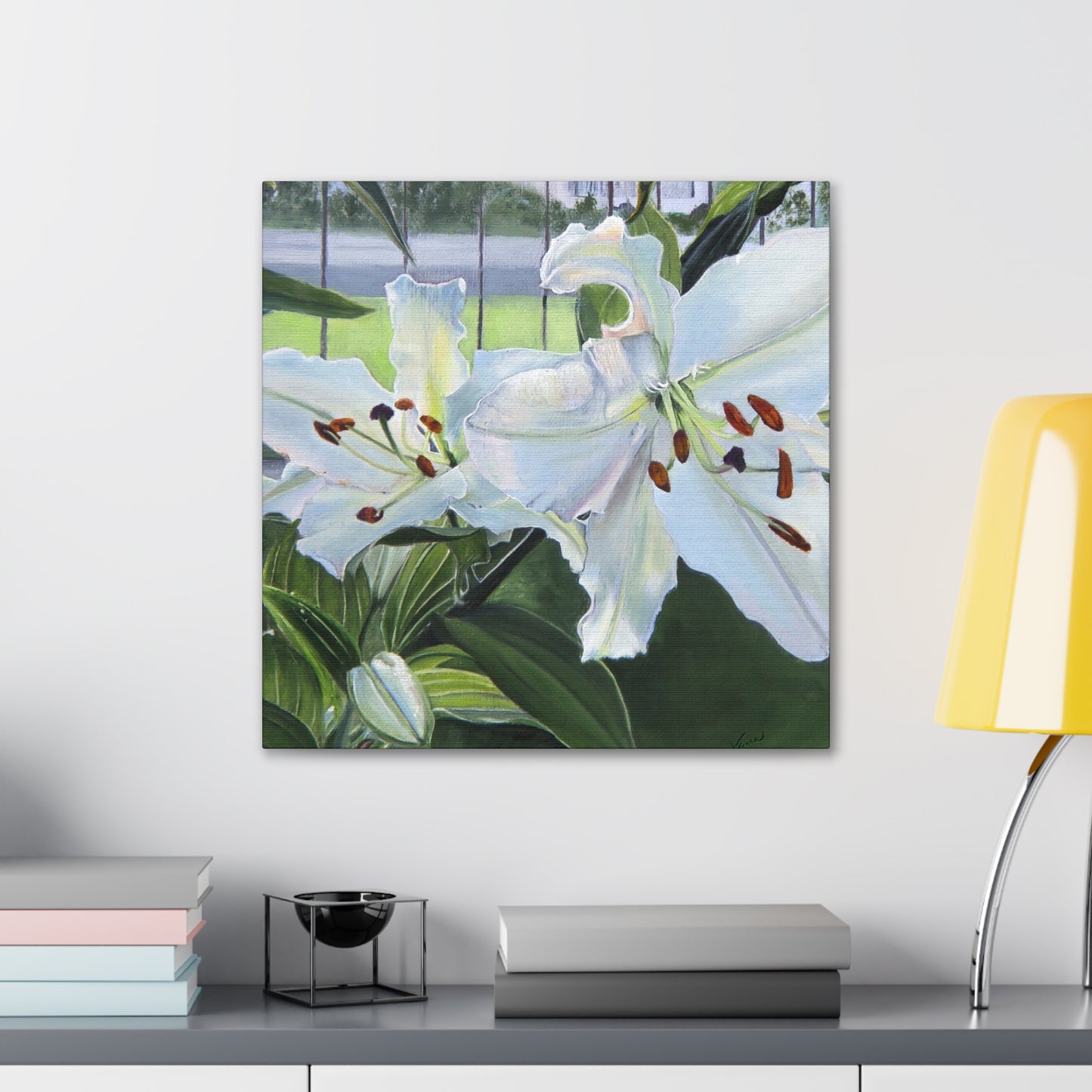 Luscious Lilies, by Jane Autry, Canvas Gallery Wrap