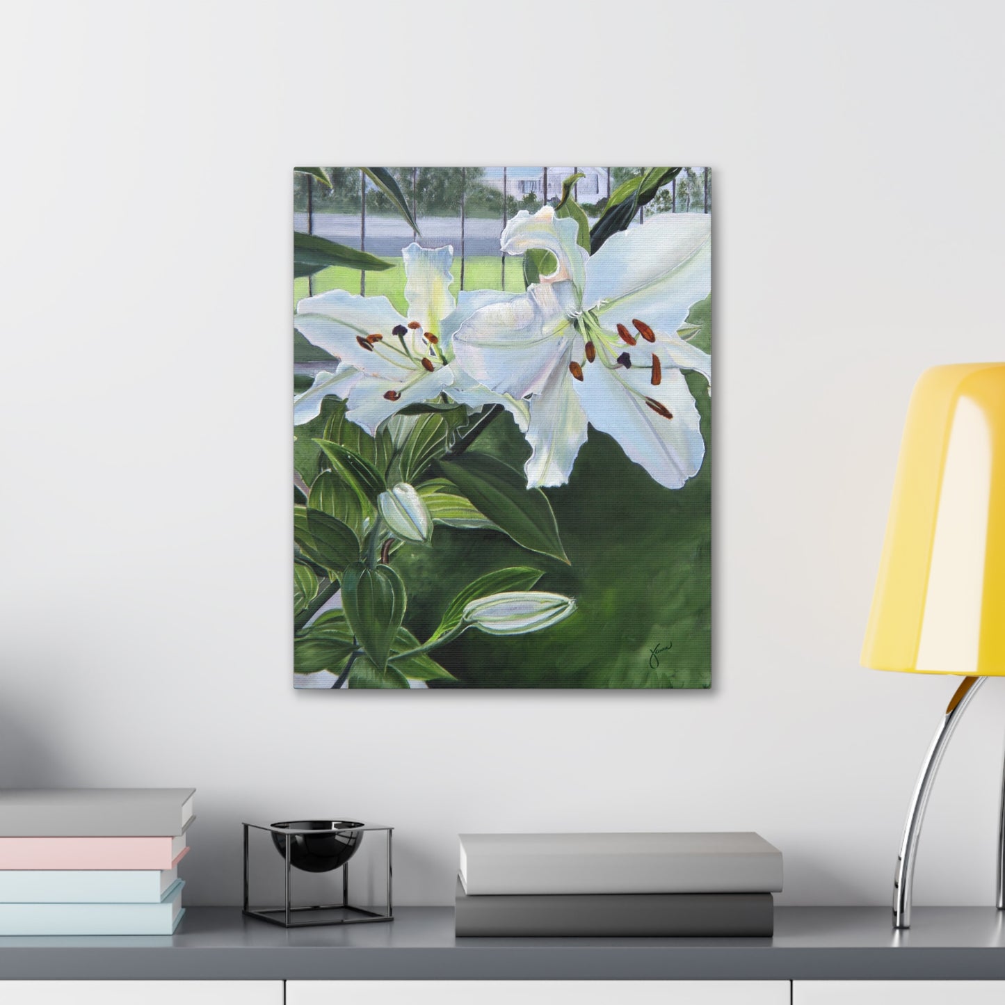 Luscious Lilies, by Jane Autry, Canvas Gallery Wrap