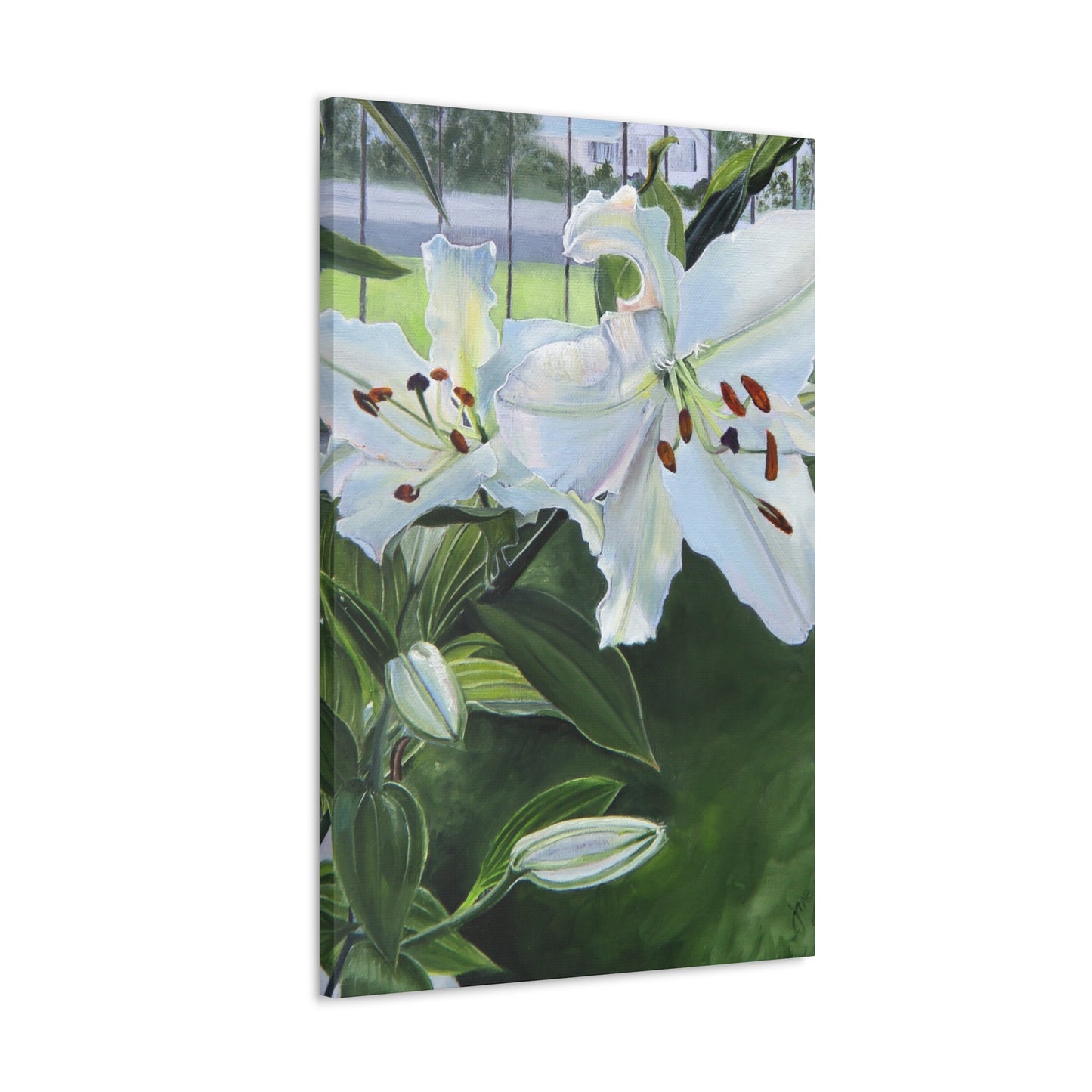 Luscious Lilies, by Jane Autry, Canvas Gallery Wrap