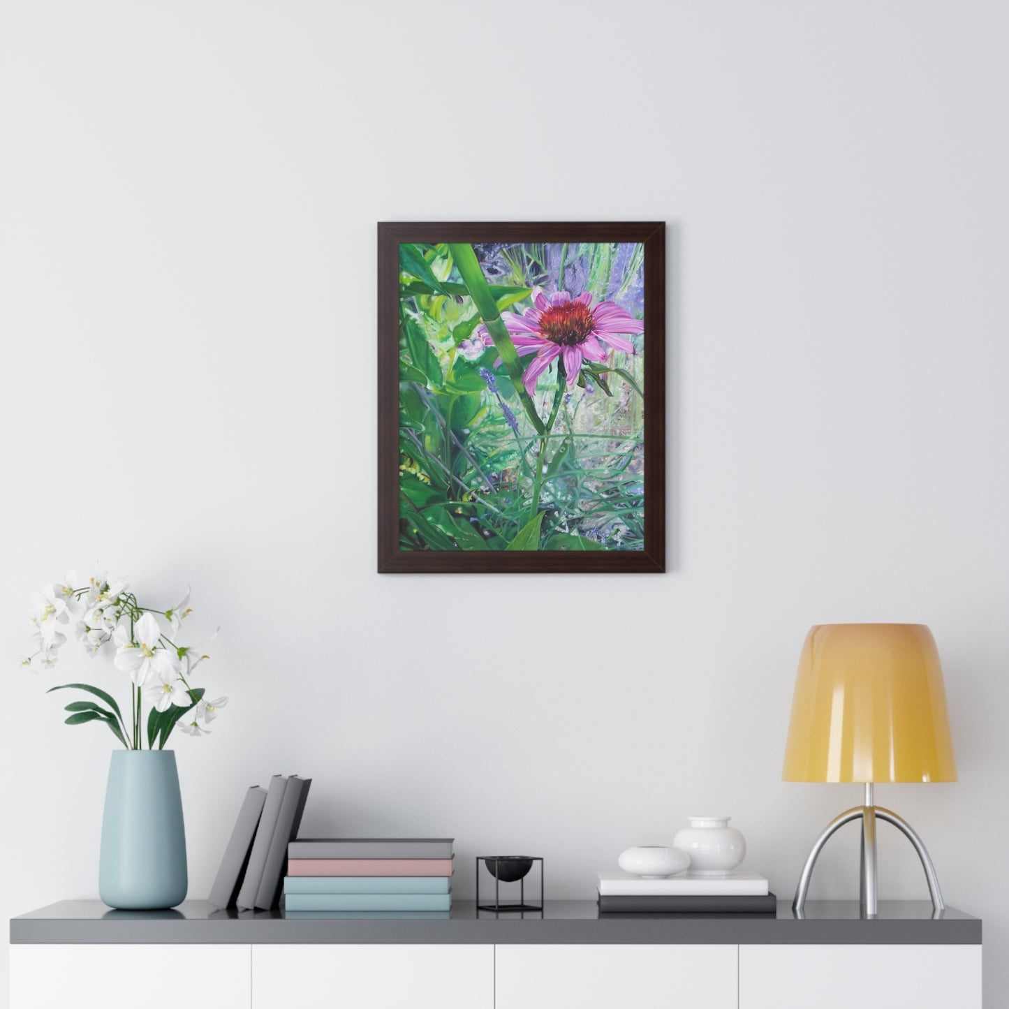 Garden Party by Jane Autry, Framed Matte Paper Print