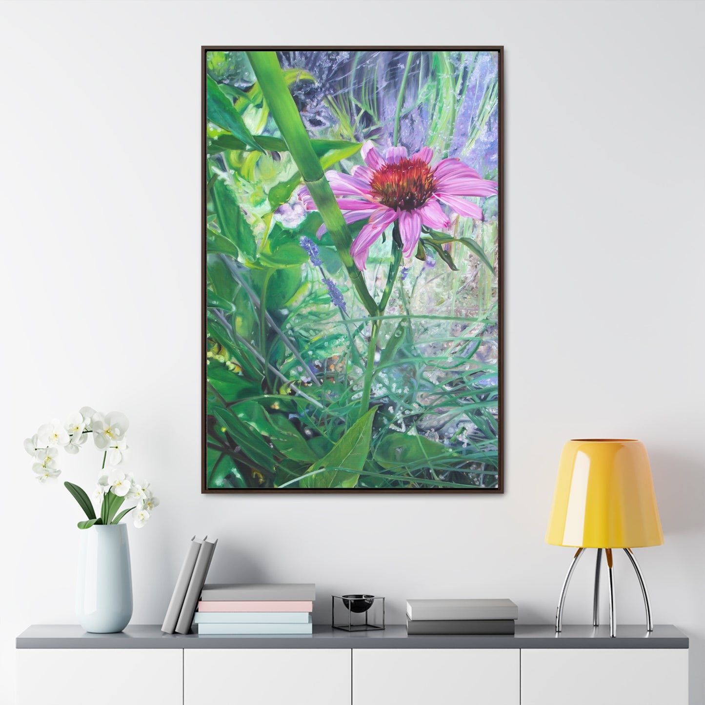 Melissa's Sunset by Rod Walgamott, Framed Canvas Wrap
