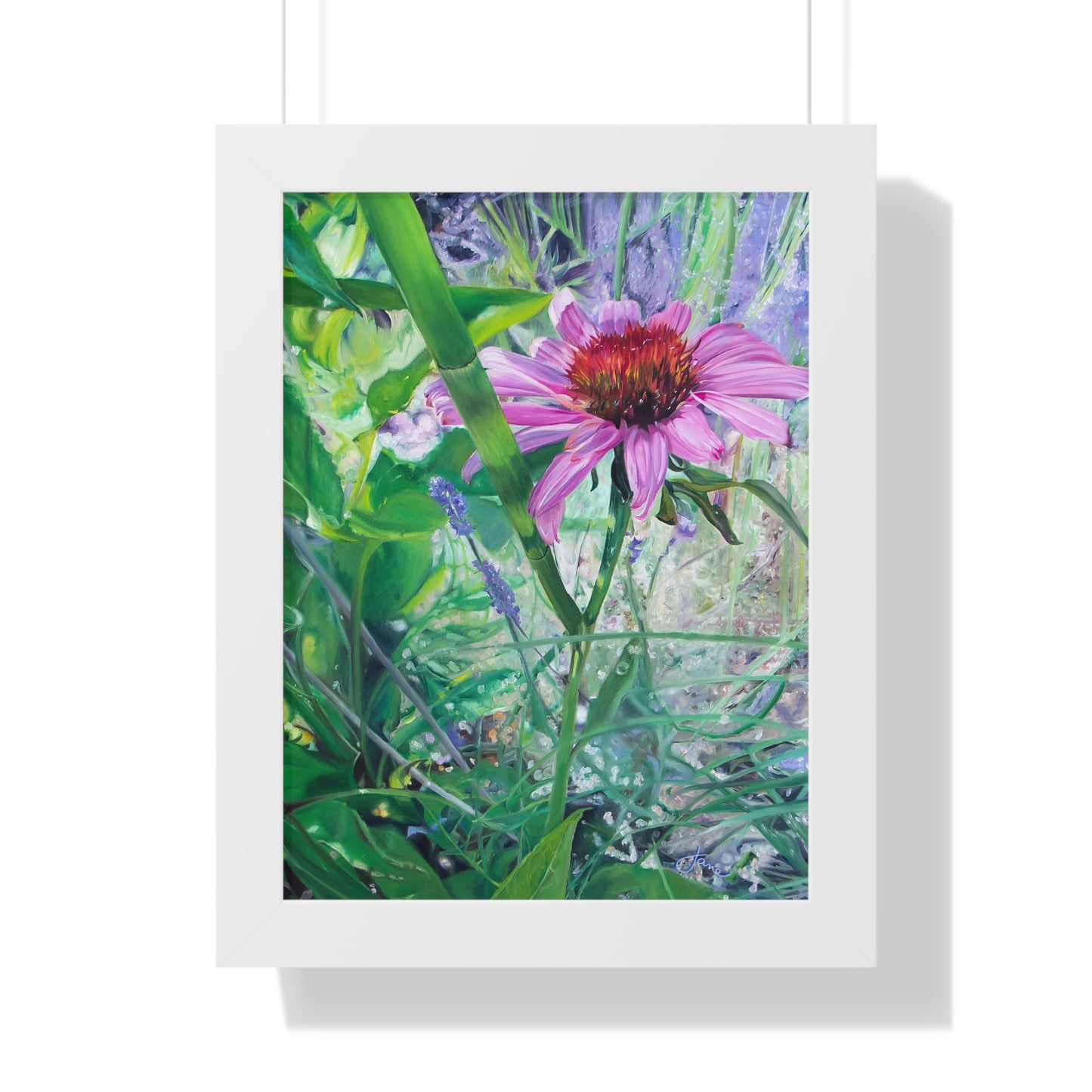 Garden Party by Jane Autry, Framed Matte Paper Print