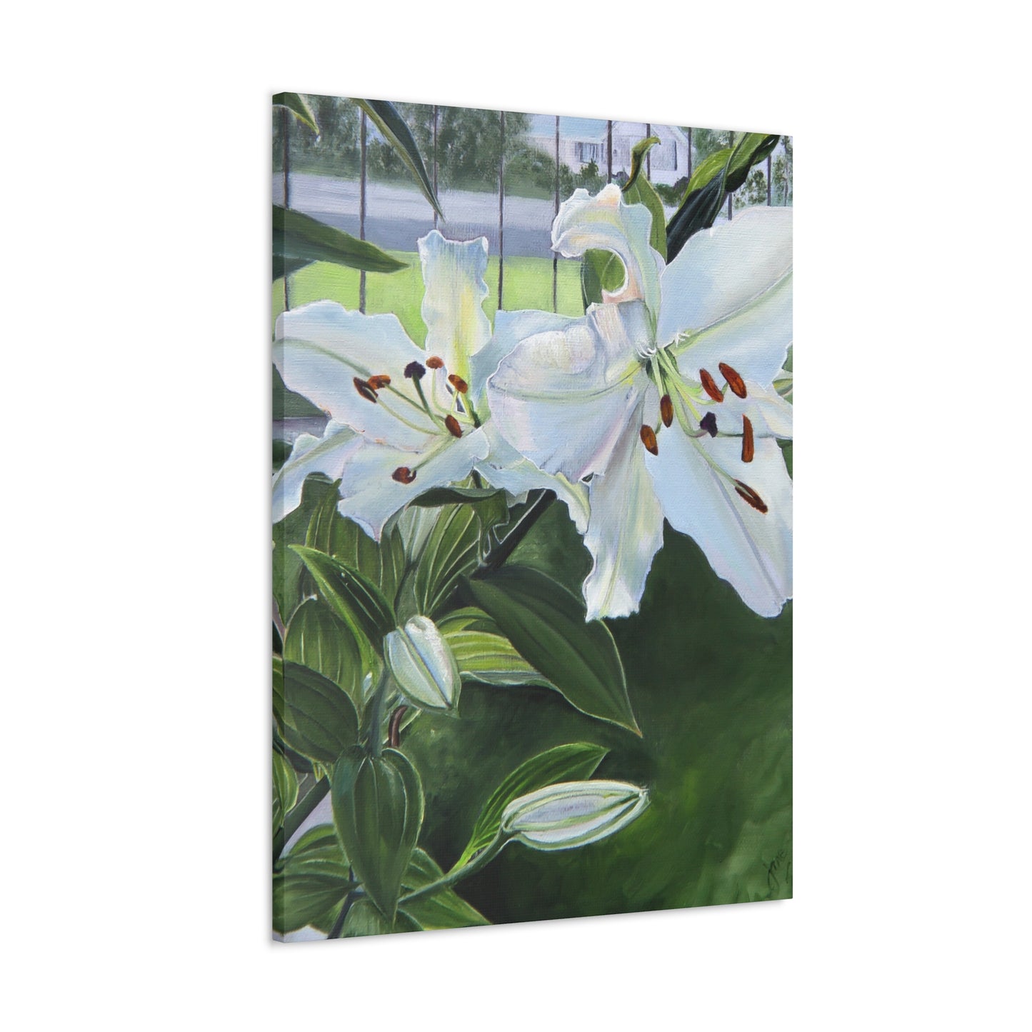 Luscious Lilies, by Jane Autry, Canvas Gallery Wrap