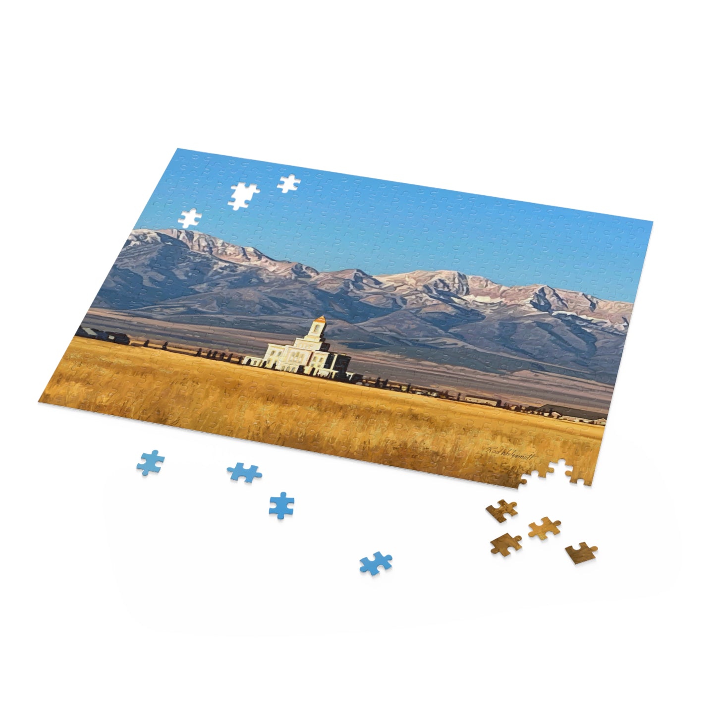 Puzzle, Deseret Peak, by Rod Walgamott (120, 252, 500-Piece)