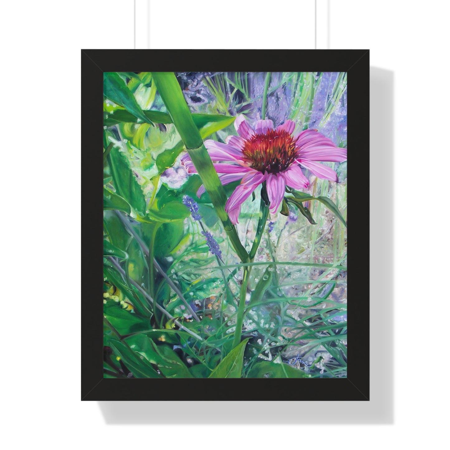 Garden Party by Jane Autry, Framed Matte Paper Print