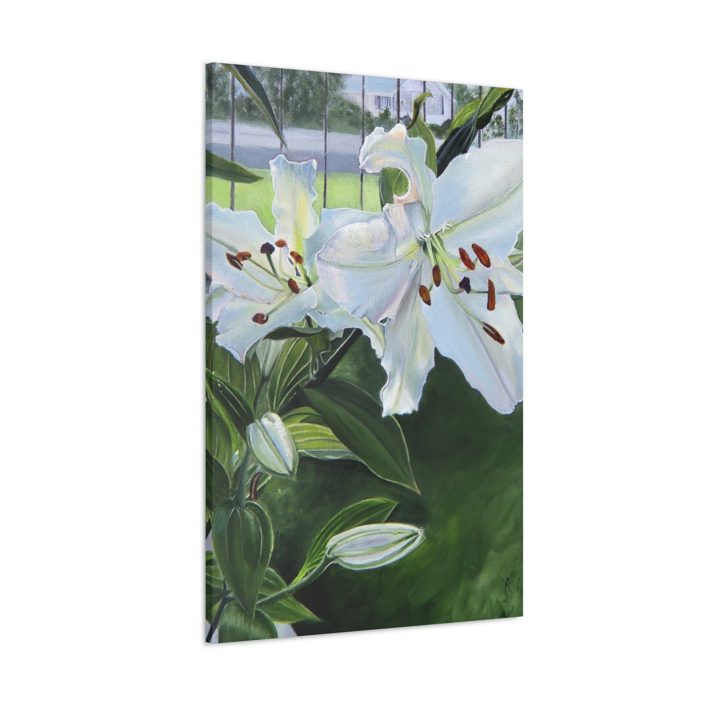 Luscious Lilies, by Jane Autry, Canvas Gallery Wrap