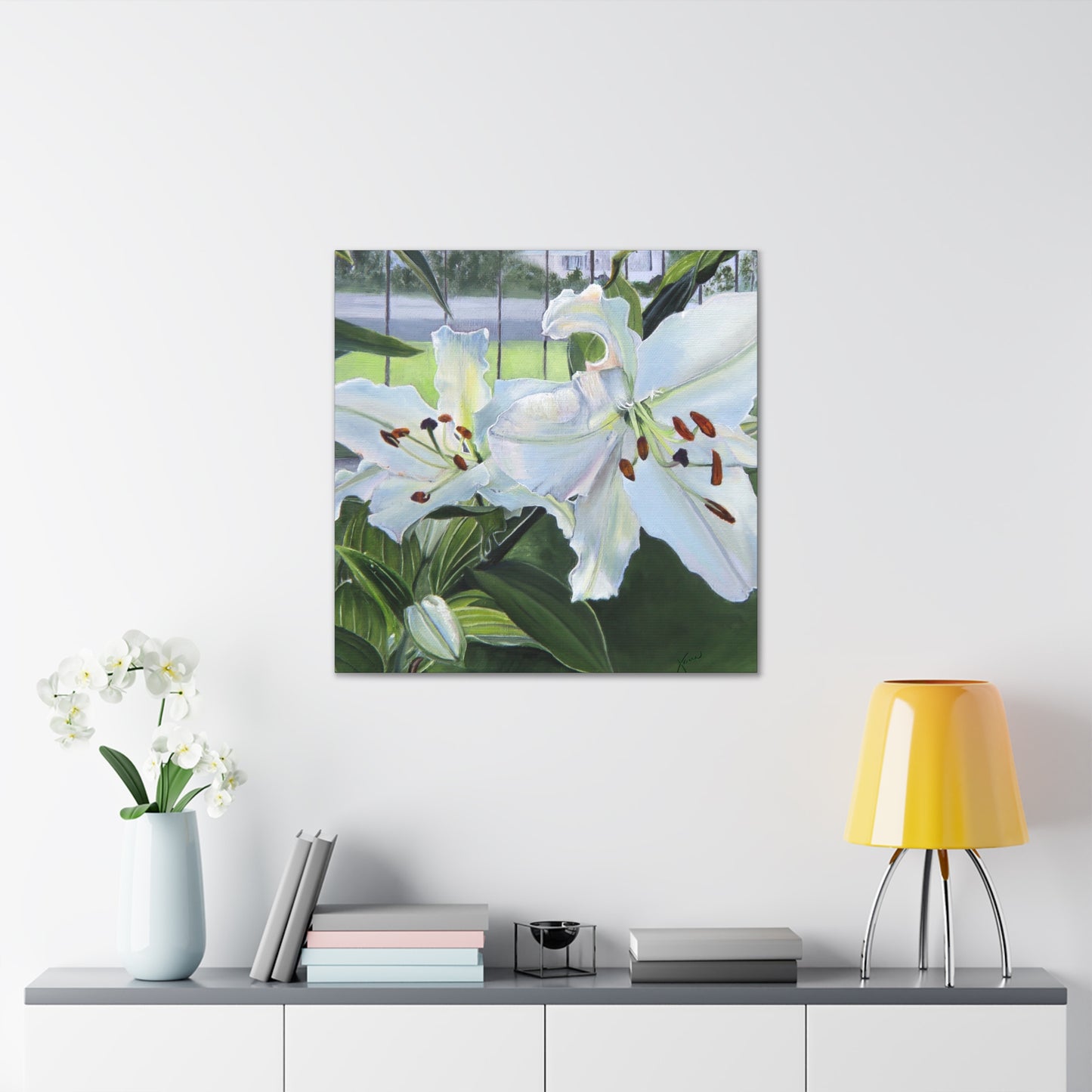 Luscious Lilies, by Jane Autry, Canvas Gallery Wrap