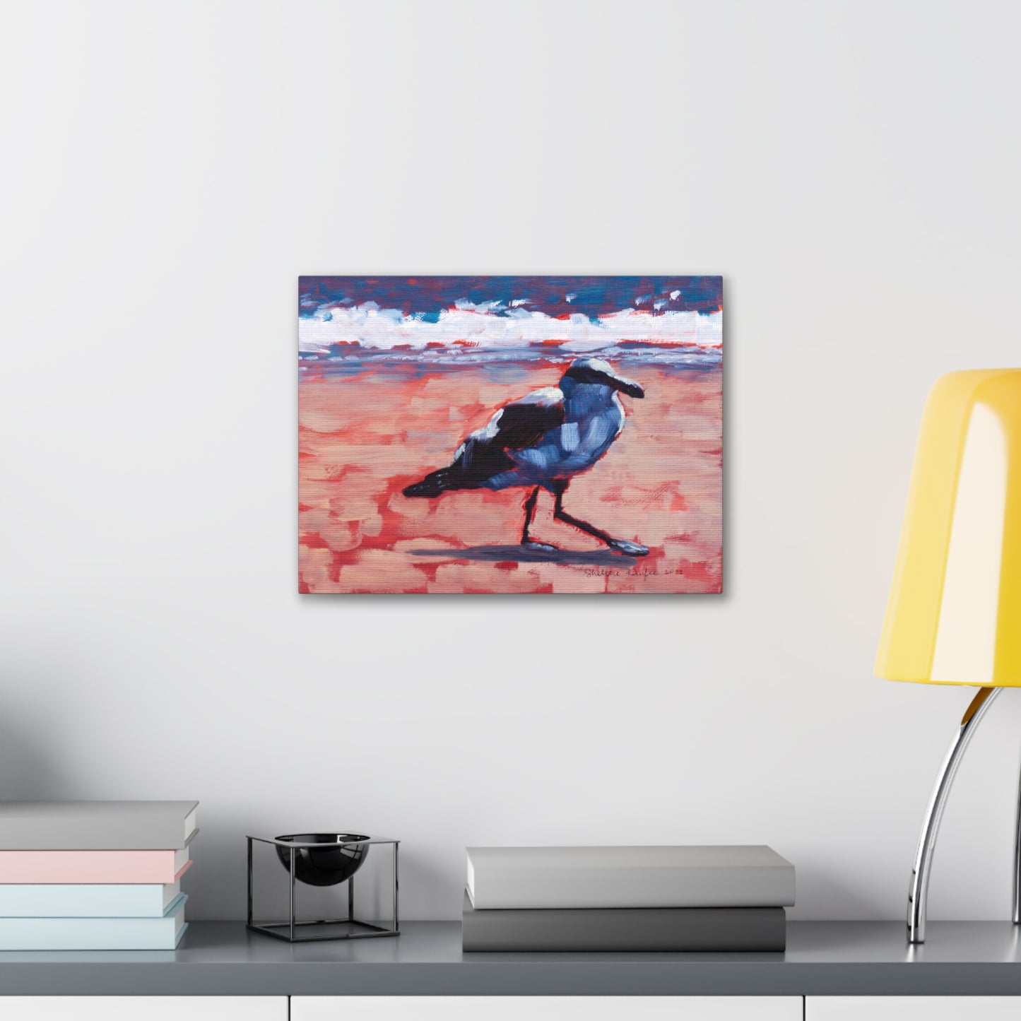 Canvas Gallery Wrap, Seagull, by Shellece Durfee