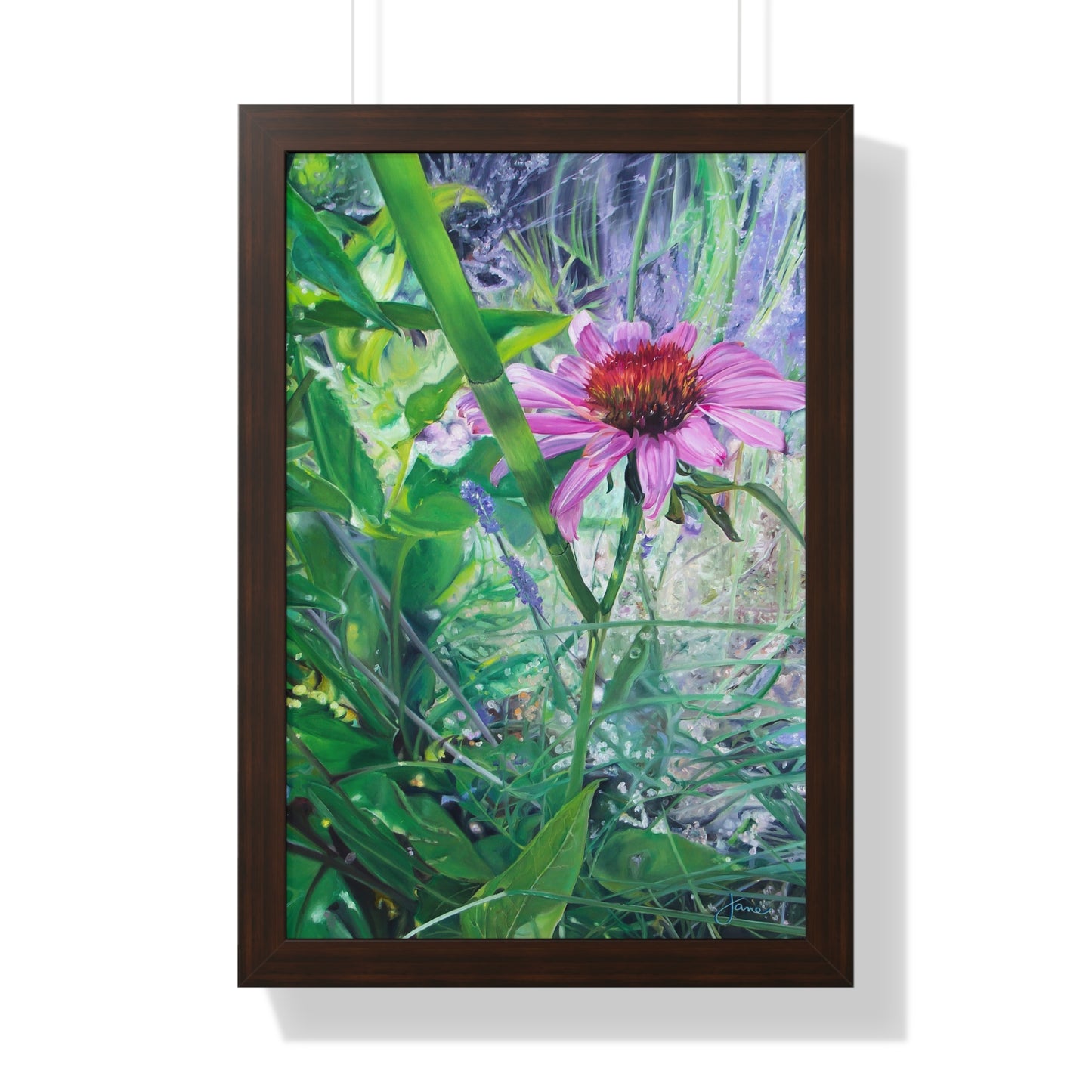 Garden Party by Jane Autry, Framed Matte Paper Print