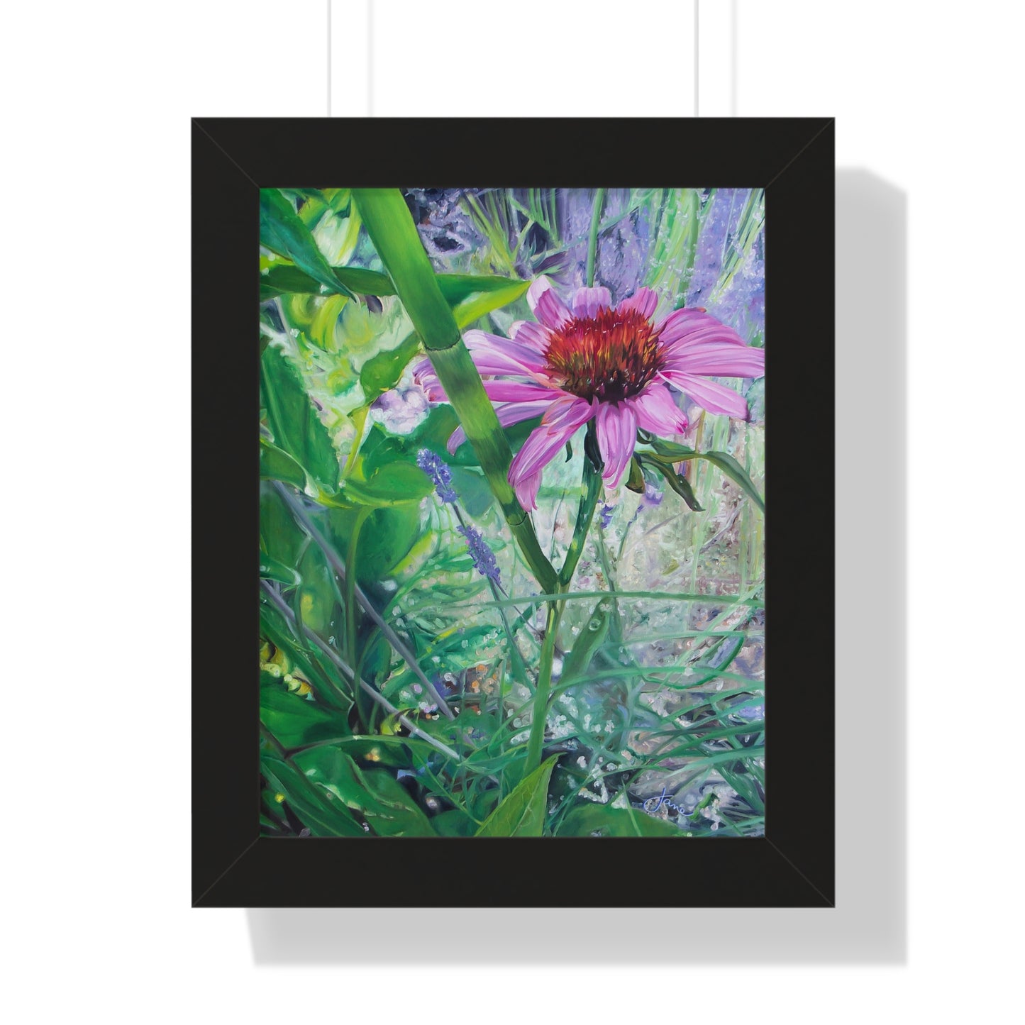 Garden Party by Jane Autry, Framed Matte Paper Print