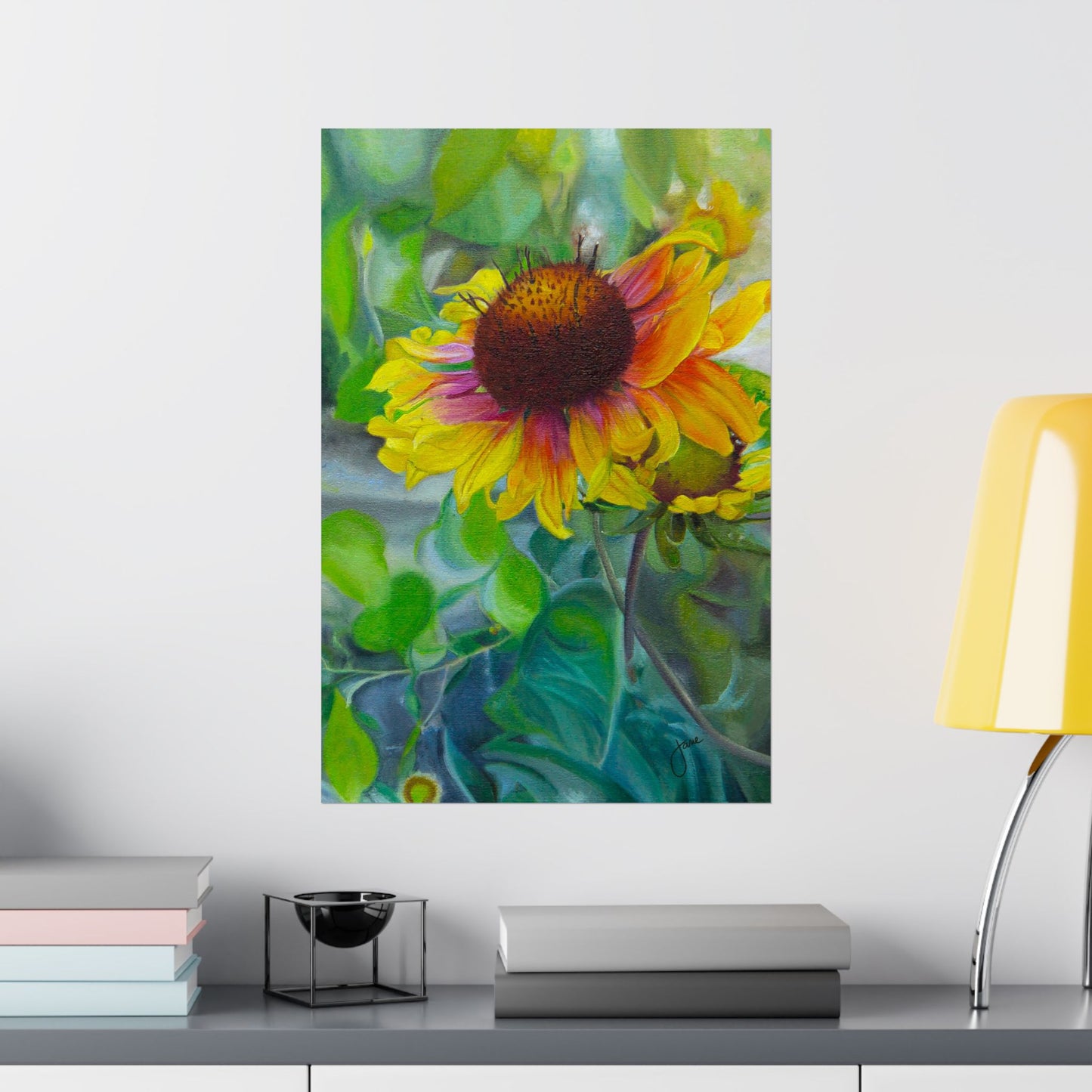 Indian Blanket Flower by Jane Autry, Premium Matte Paper Print