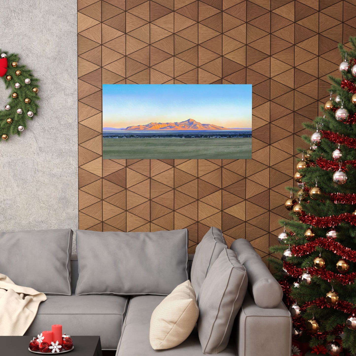 Premium Matte Print, Stansbury Island Sunrise , by Rod Walgamott