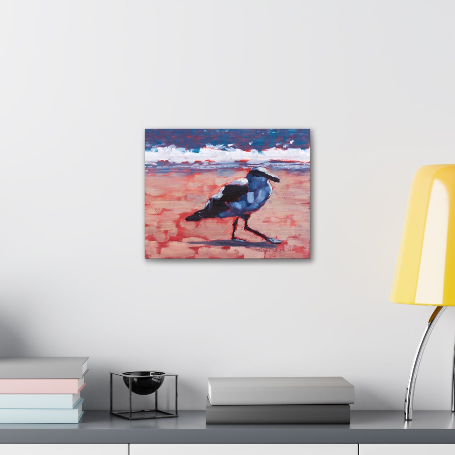 Canvas Gallery Wrap, Seagull, by Shellece Durfee
