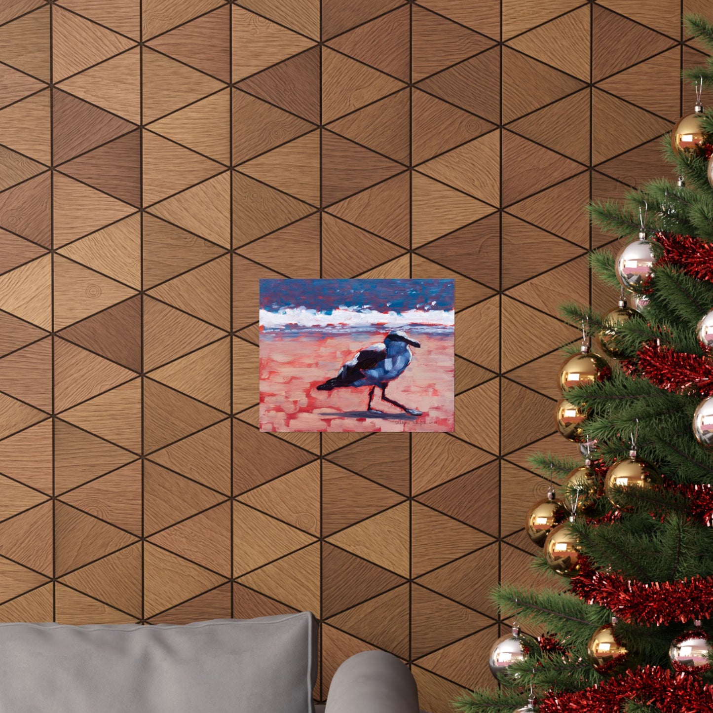 Premium Matte Print, Seagull, by Shellece Durfee