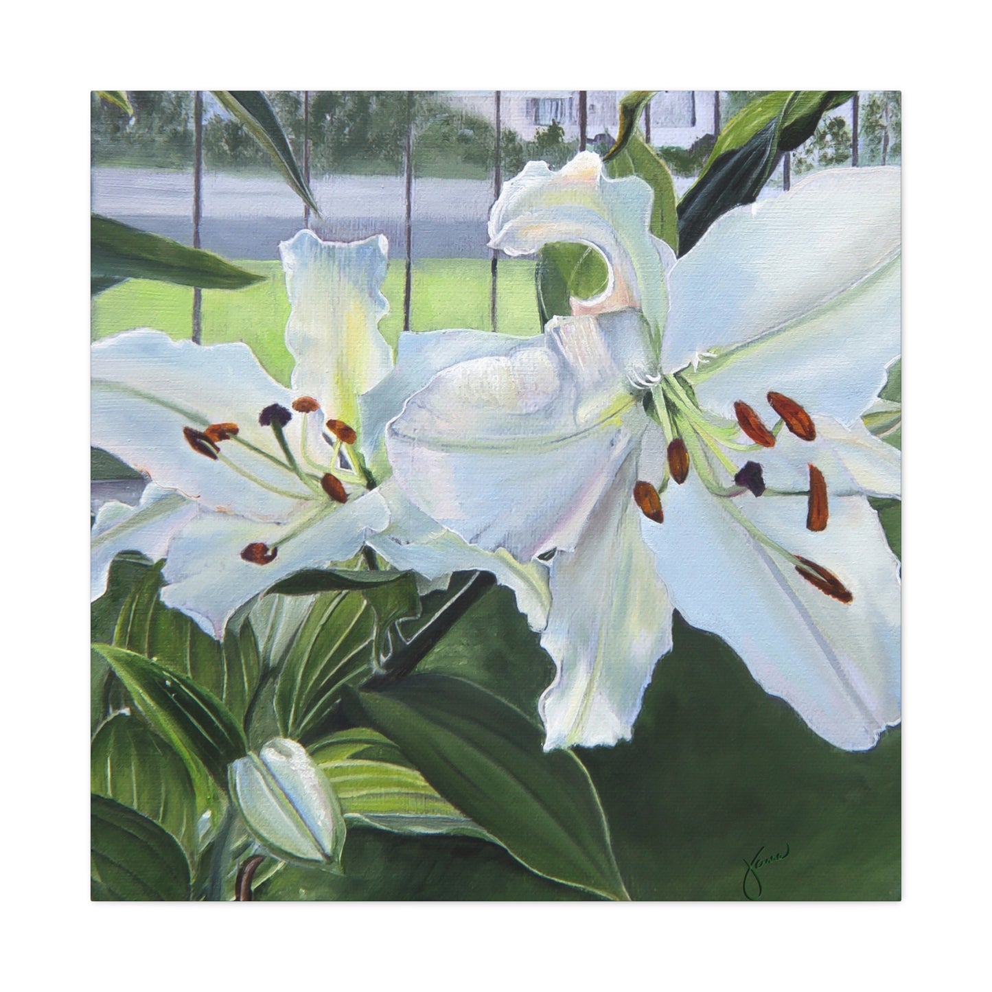 Luscious Lilies, by Jane Autry, Canvas Gallery Wrap