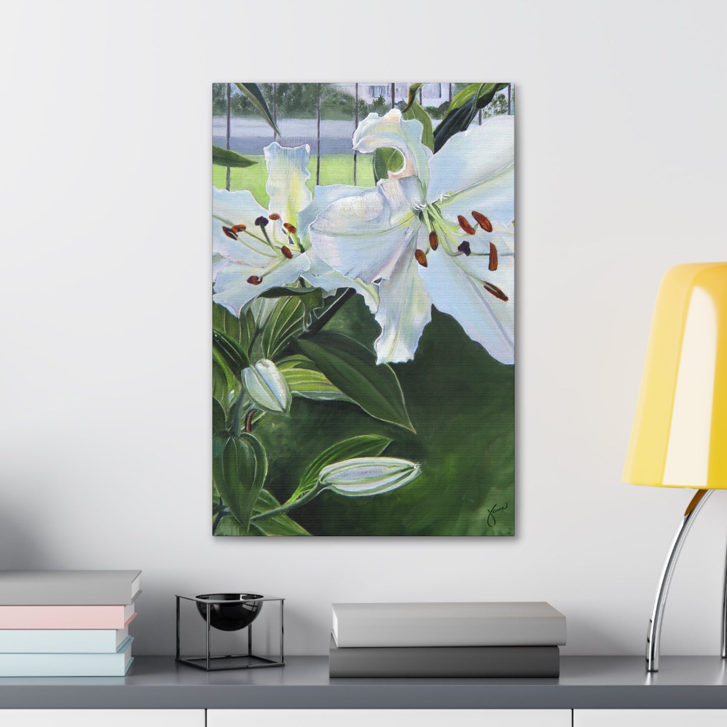 Luscious Lilies, by Jane Autry, Canvas Gallery Wrap