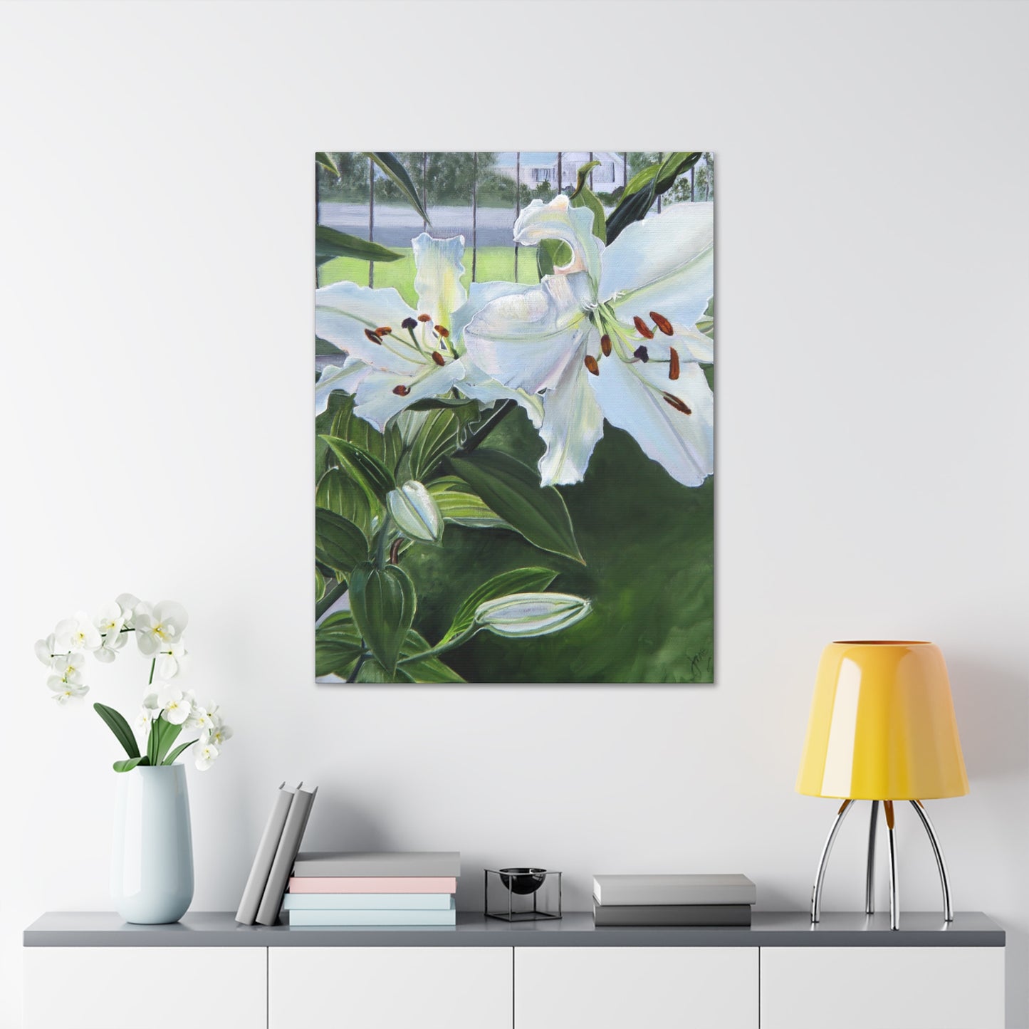 Luscious Lilies, by Jane Autry, Canvas Gallery Wrap