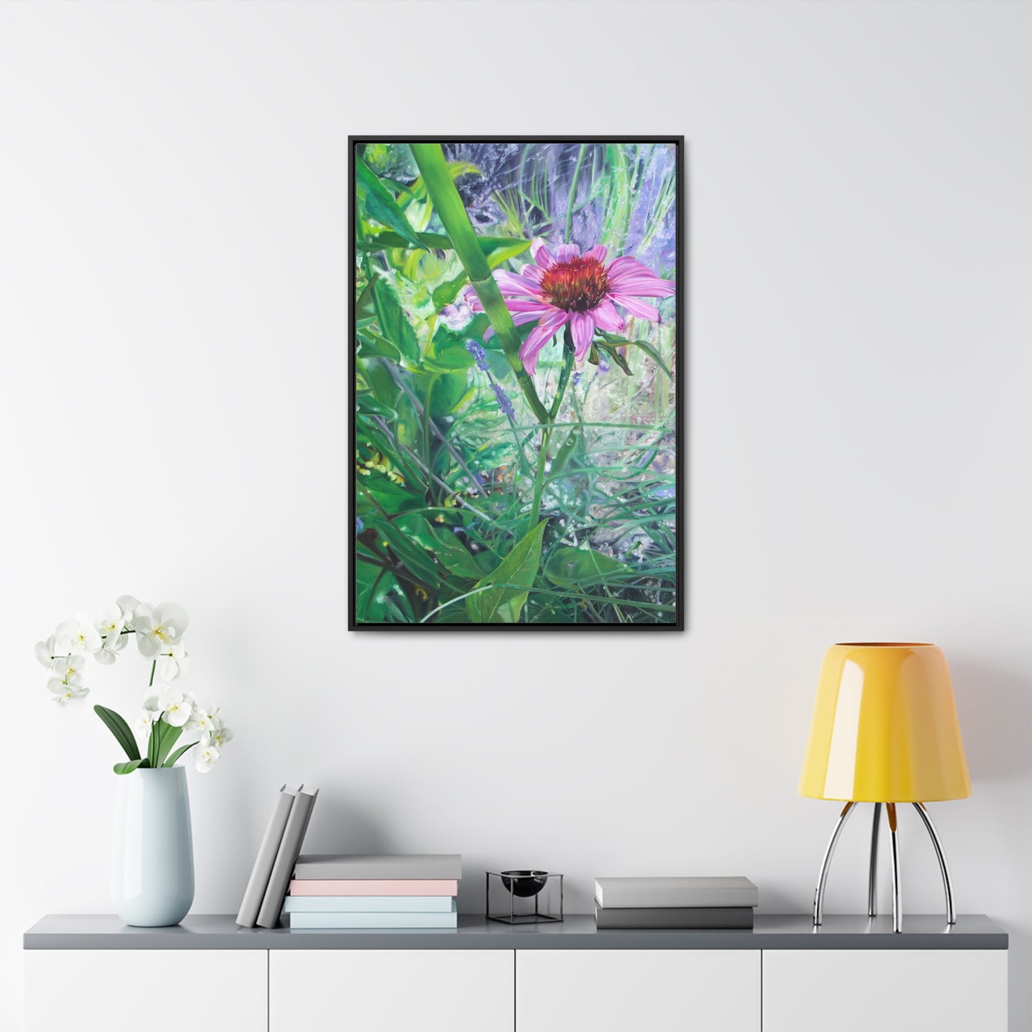 Melissa's Sunset by Rod Walgamott, Framed Canvas Wrap