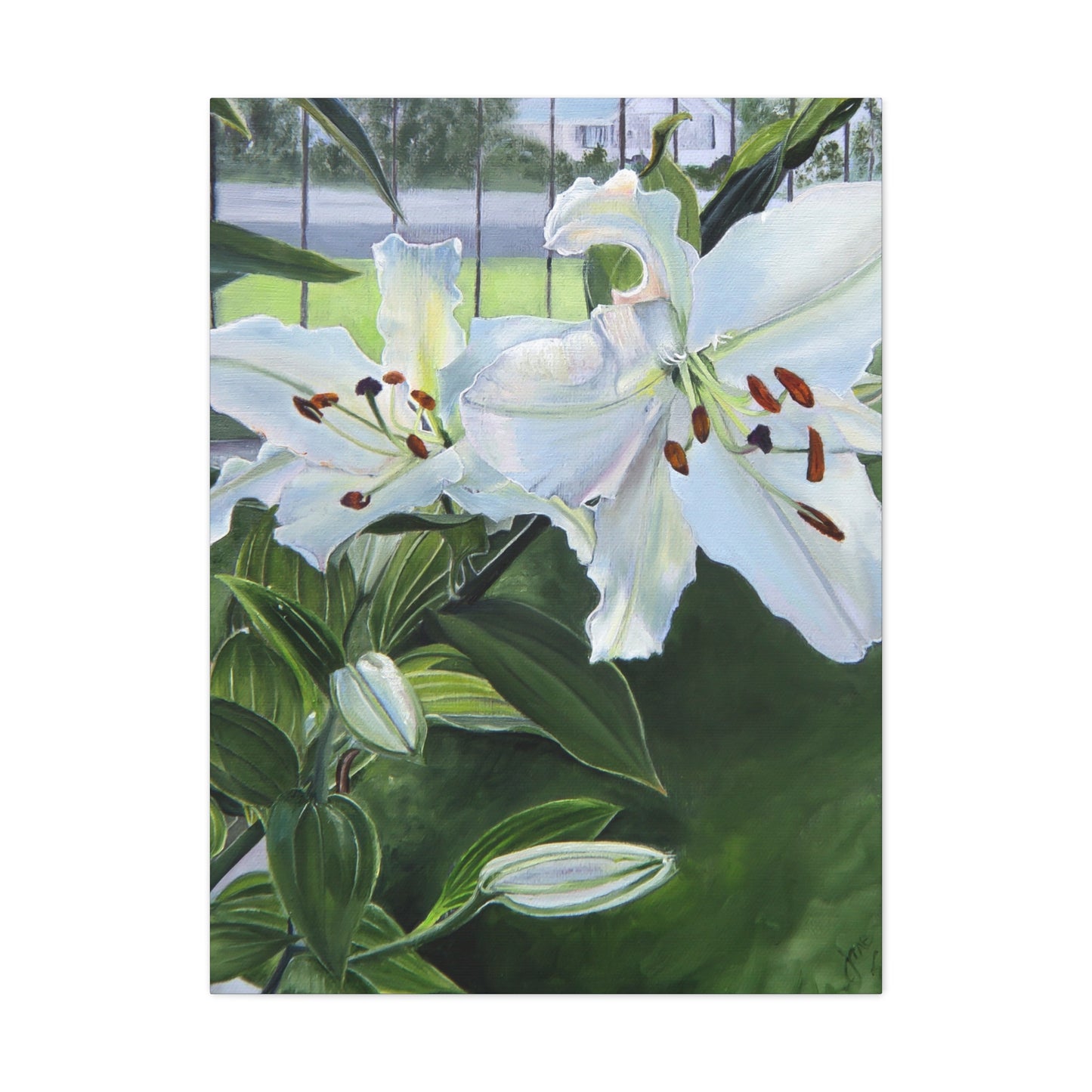 Luscious Lilies, by Jane Autry, Canvas Gallery Wrap