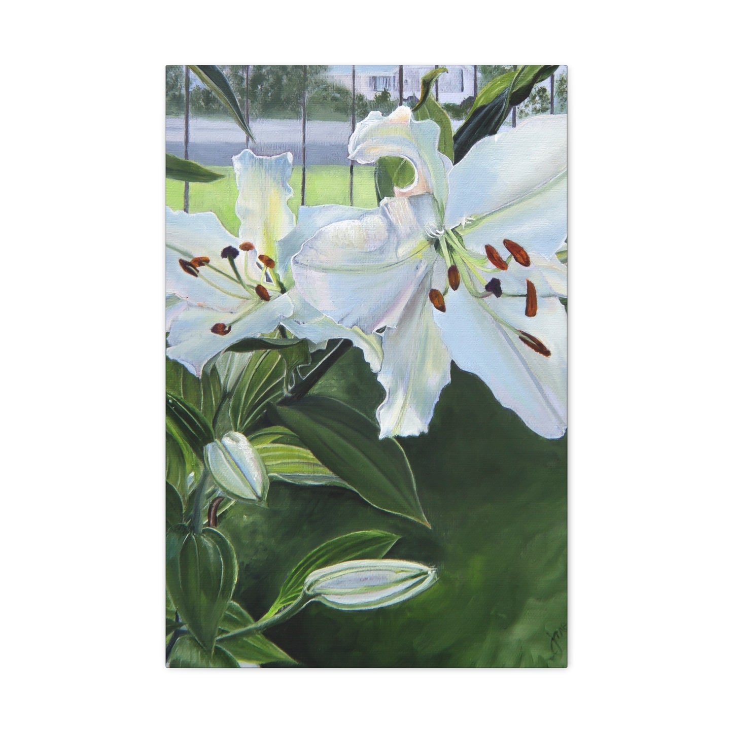 Luscious Lilies, by Jane Autry, Canvas Gallery Wrap