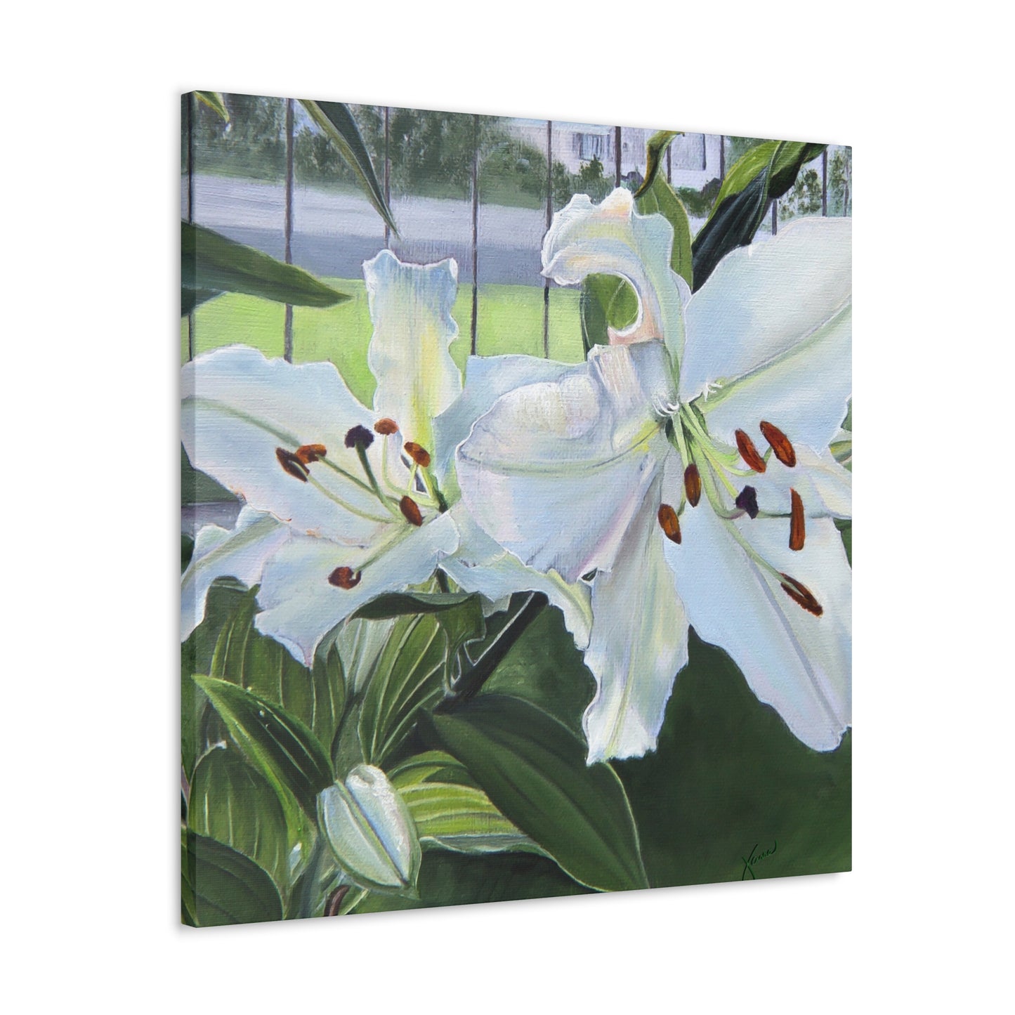 Luscious Lilies, by Jane Autry, Canvas Gallery Wrap