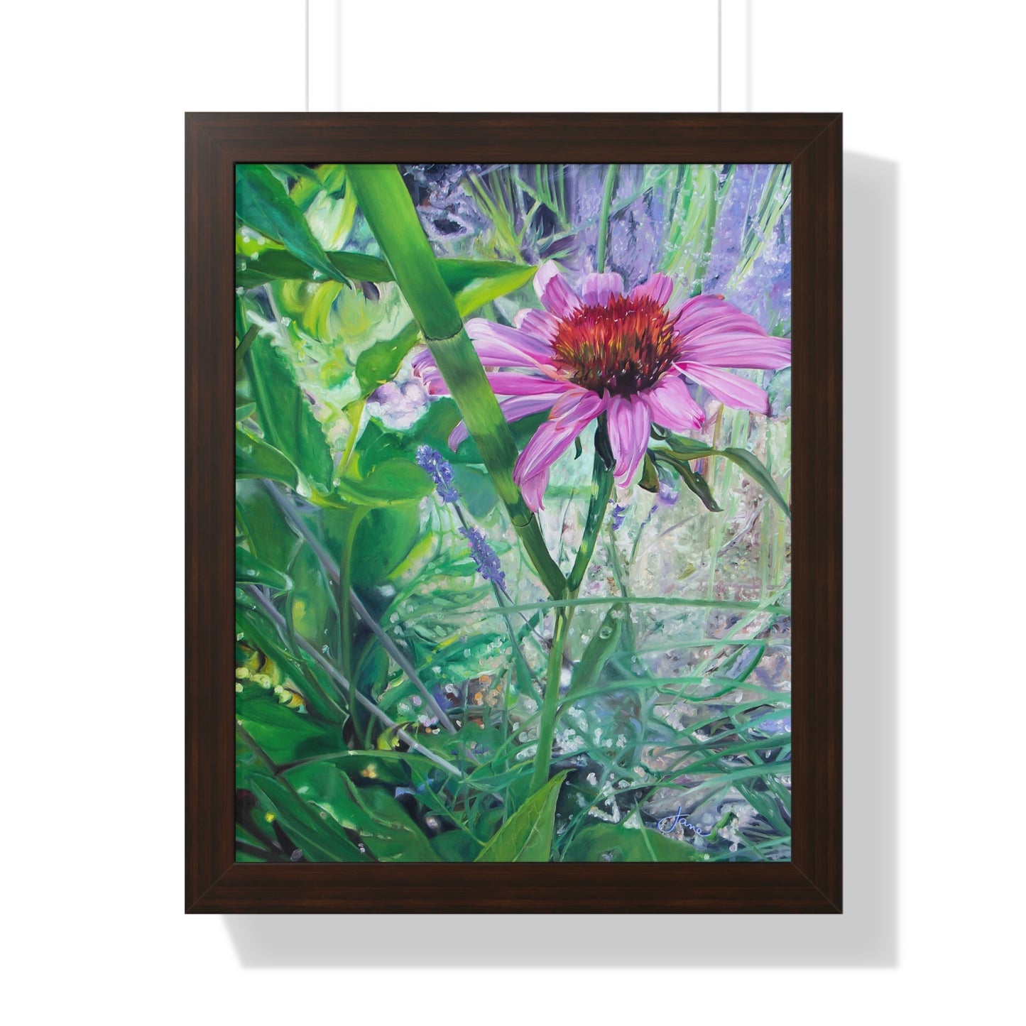 Garden Party by Jane Autry, Framed Matte Paper Print