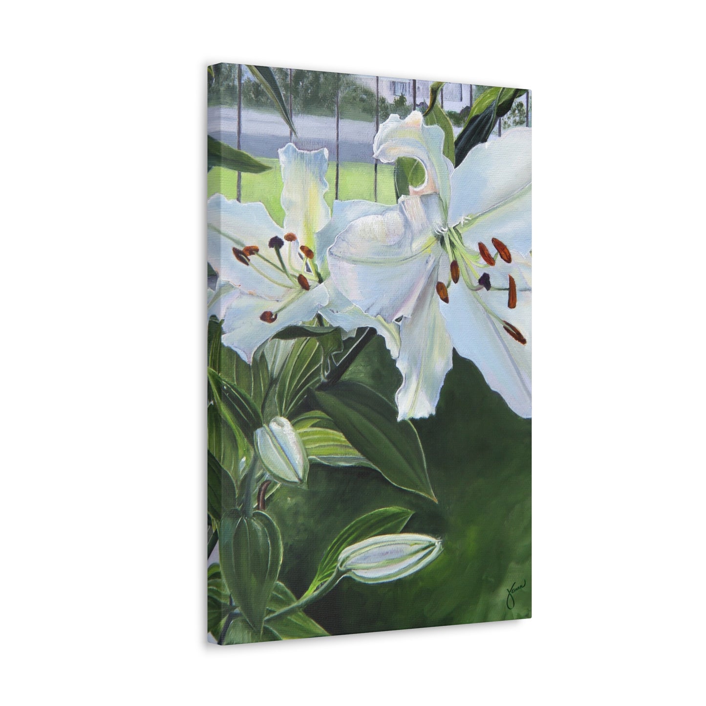 Luscious Lilies, by Jane Autry, Canvas Gallery Wrap