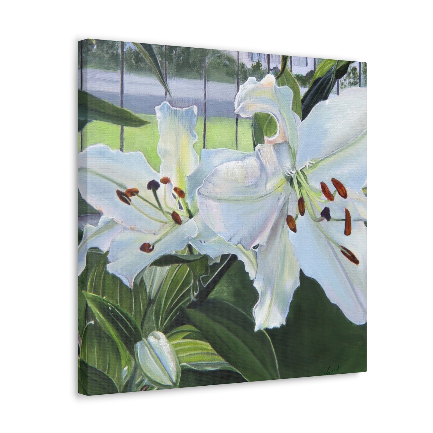 Luscious Lilies, by Jane Autry, Canvas Gallery Wrap