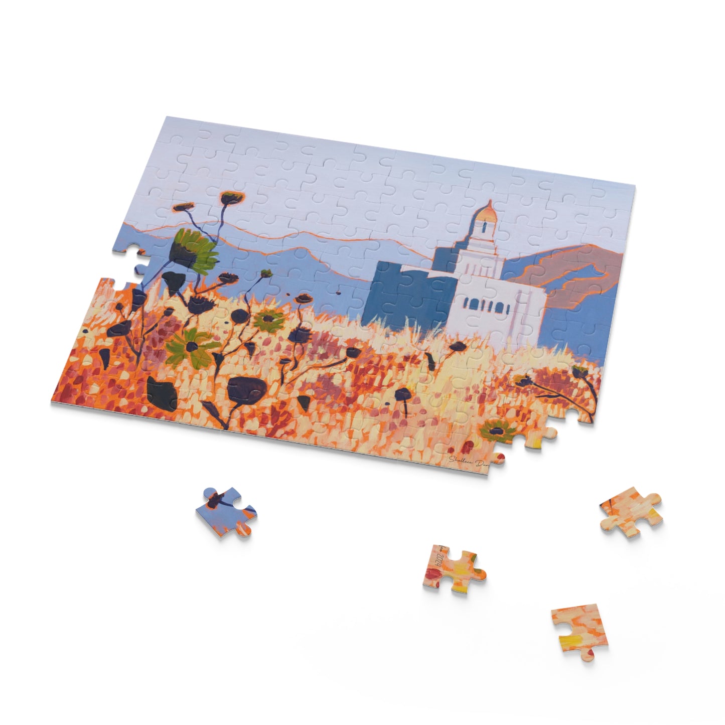 Puzzle, Deseret Peak Temple by Shellece Durfee (120, 252, 500-Piece)