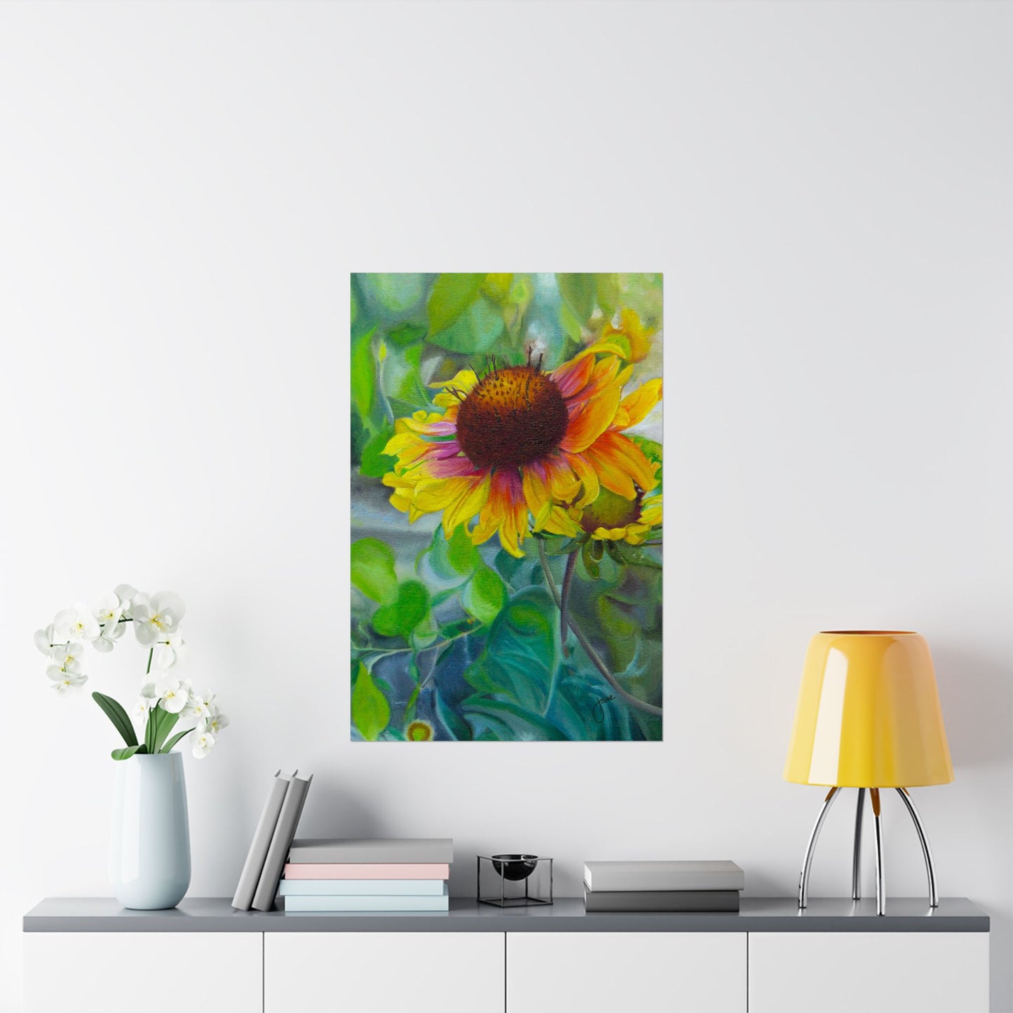 Indian Blanket Flower by Jane Autry, Premium Matte Paper Print