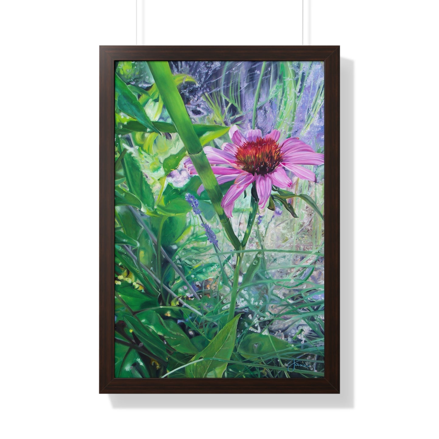 Garden Party by Jane Autry, Framed Matte Paper Print
