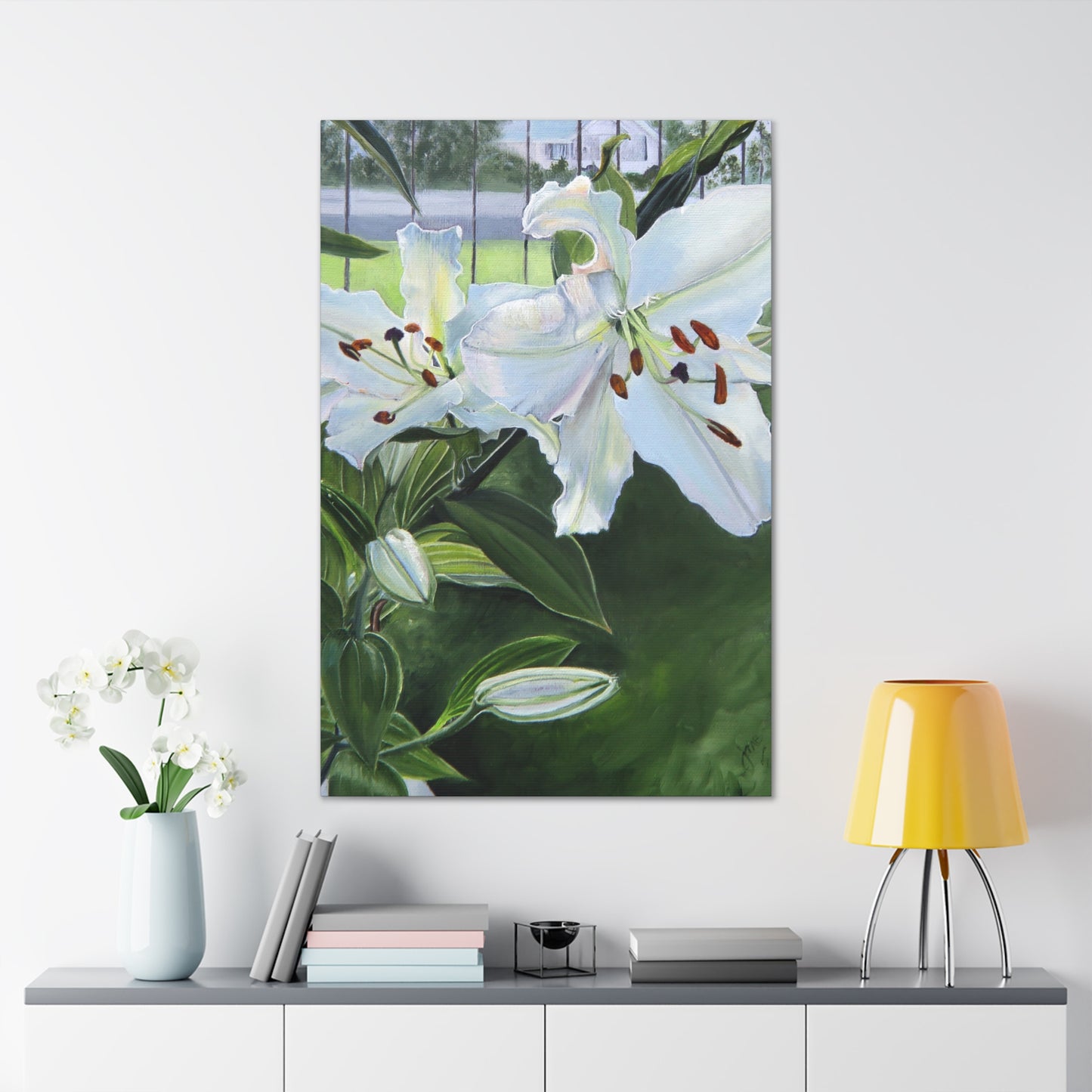 Luscious Lilies, by Jane Autry, Canvas Gallery Wrap