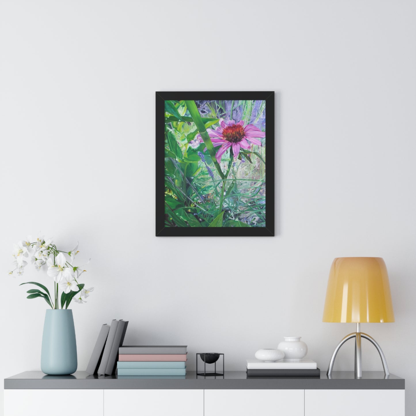 Garden Party by Jane Autry, Framed Matte Paper Print