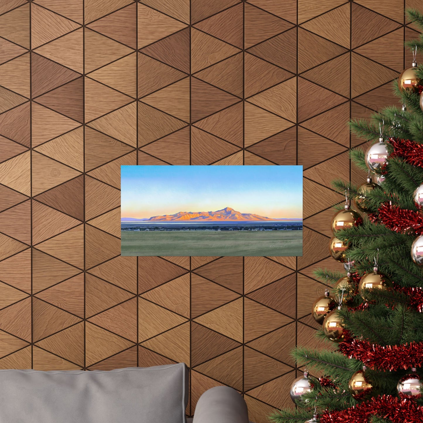 Premium Matte Print, Stansbury Island Sunrise , by Rod Walgamott