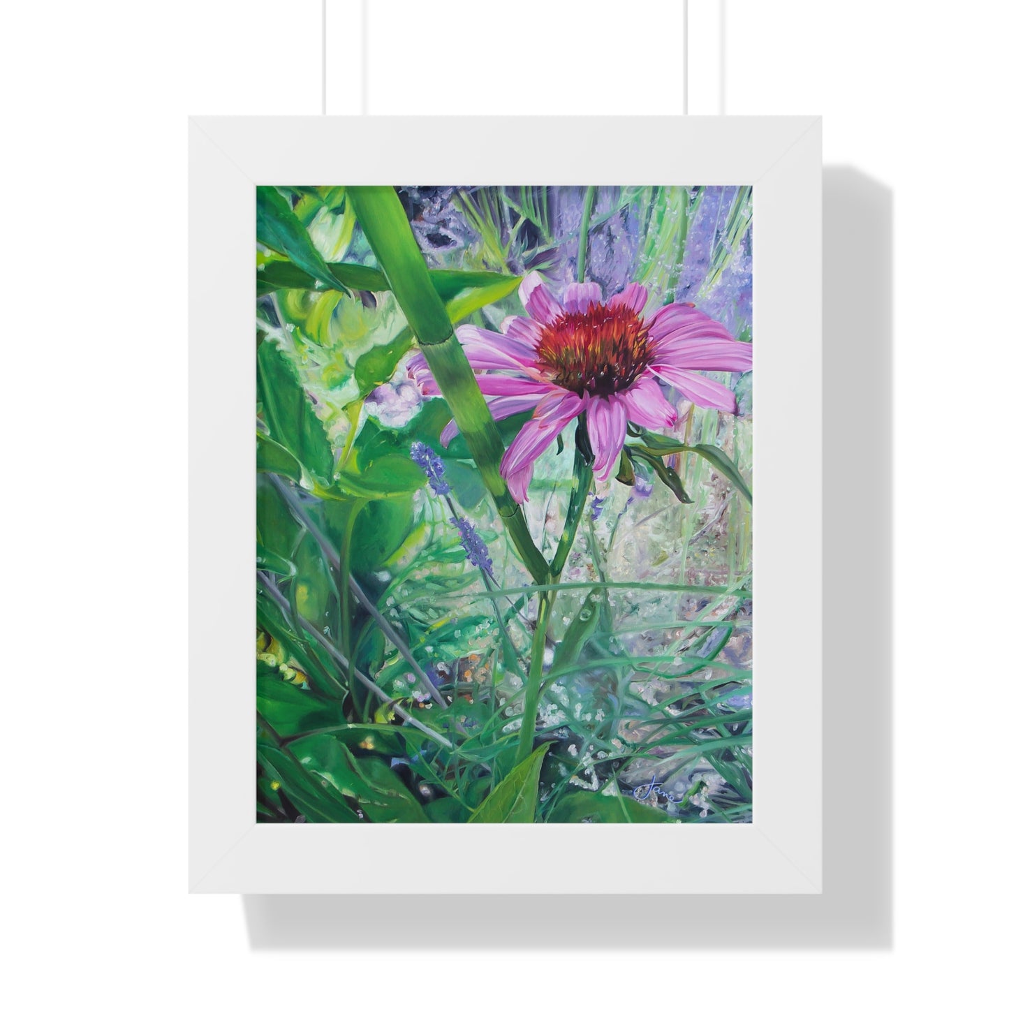 Garden Party by Jane Autry, Framed Matte Paper Print