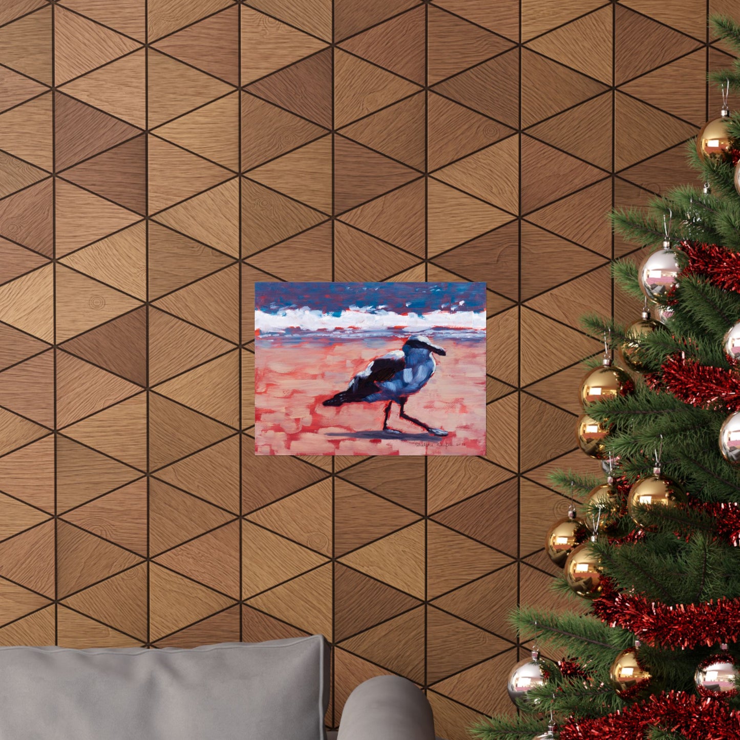 Premium Matte Print, Seagull, by Shellece Durfee