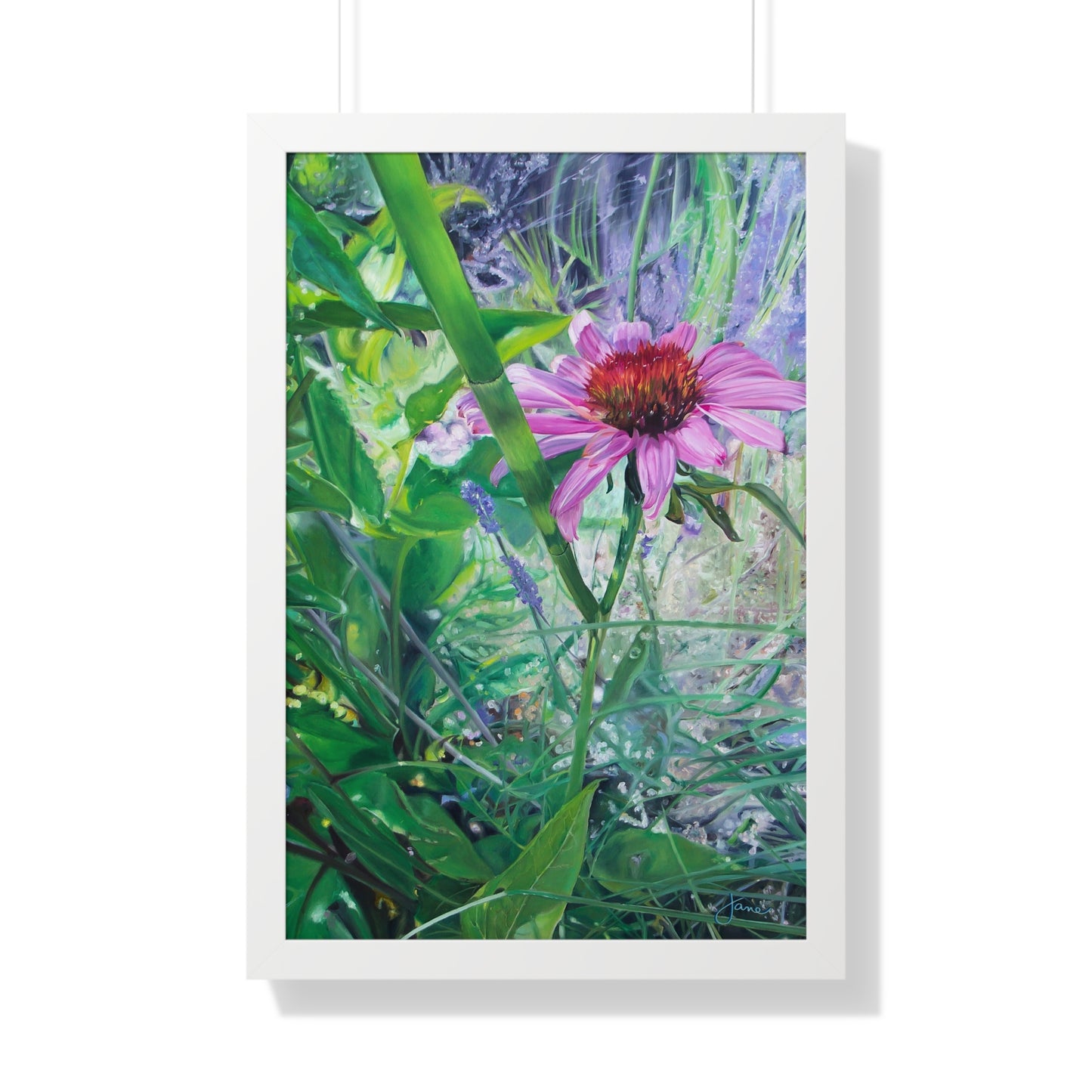 Garden Party by Jane Autry, Framed Matte Paper Print