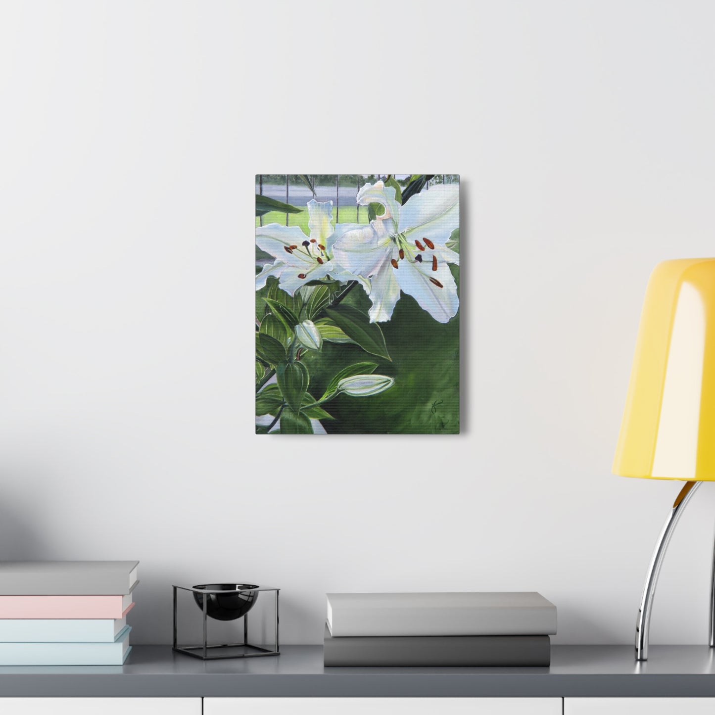 Luscious Lilies, by Jane Autry, Canvas Gallery Wrap