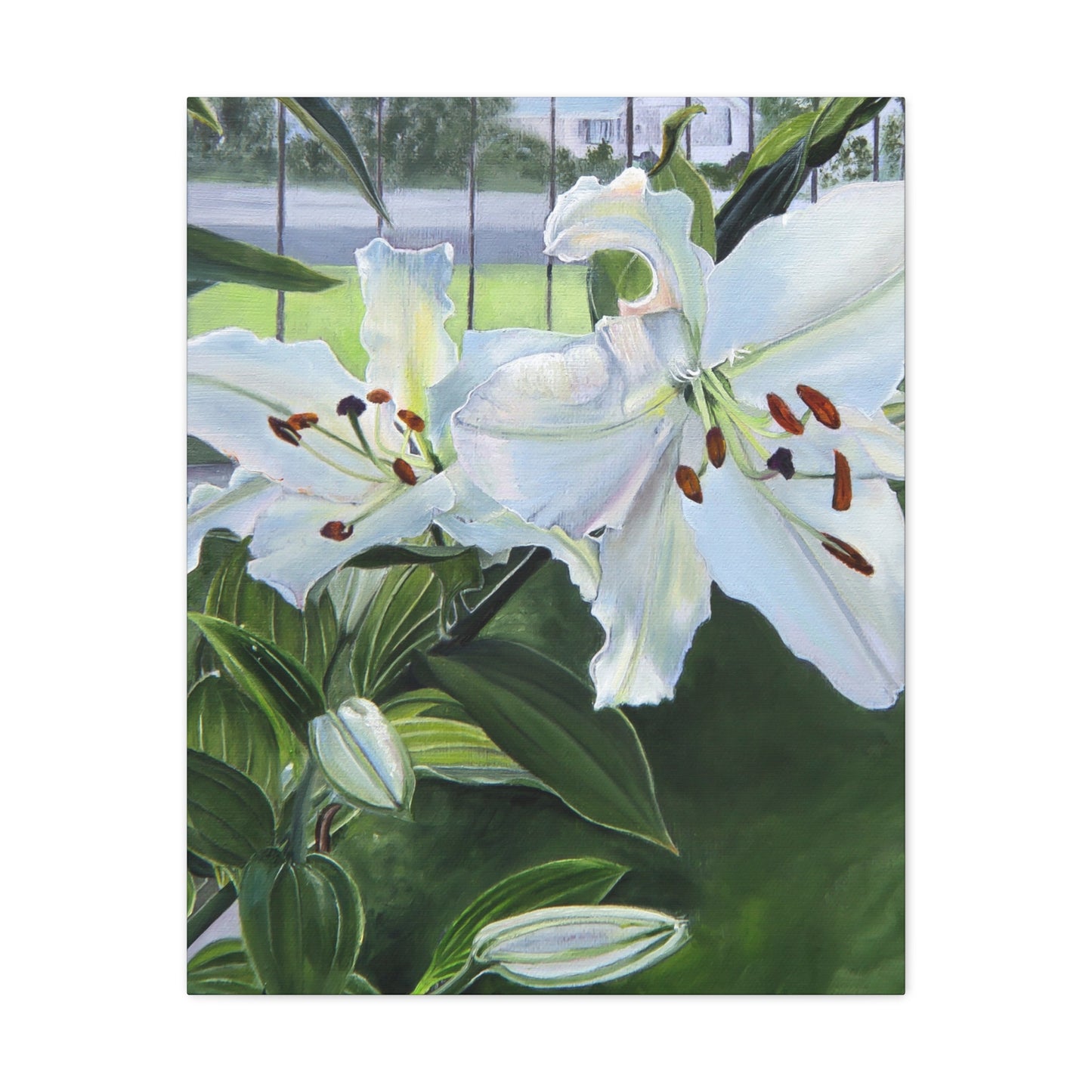 Luscious Lilies, by Jane Autry, Canvas Gallery Wrap