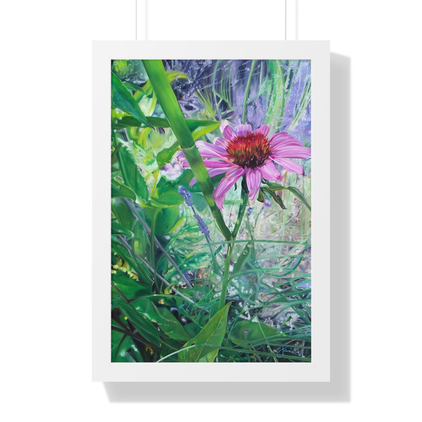 Garden Party by Jane Autry, Framed Matte Paper Print