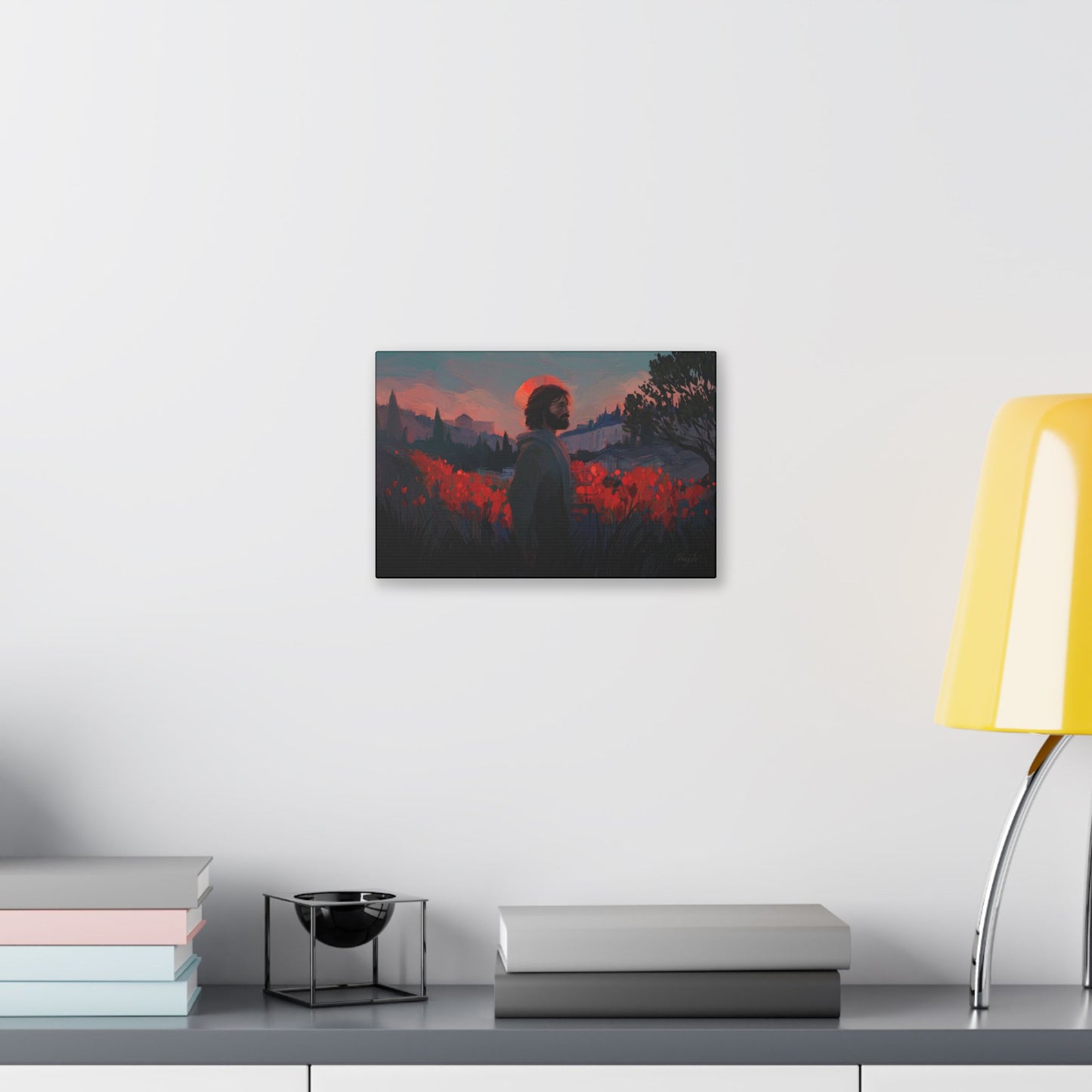 Classic Stretched Canvas, "Though as Scarlet" by Chaz Walgamott