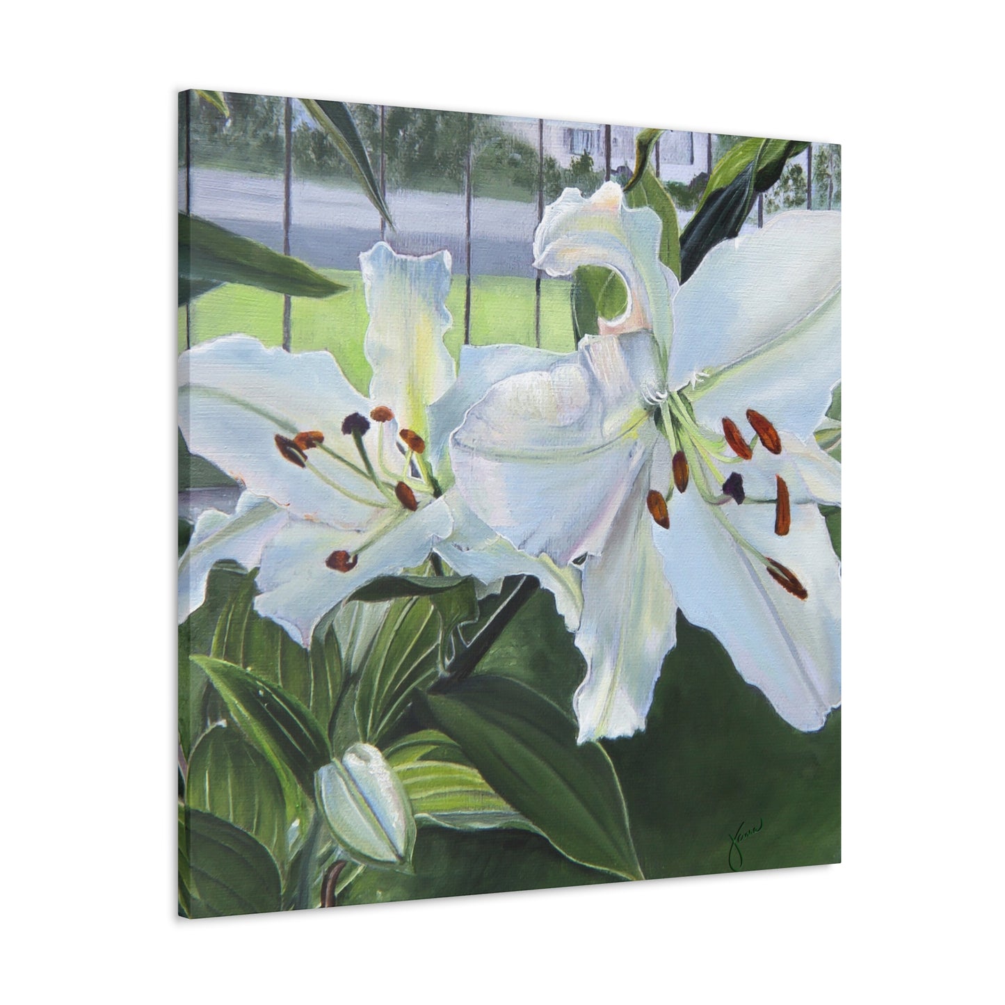 Luscious Lilies, by Jane Autry, Canvas Gallery Wrap
